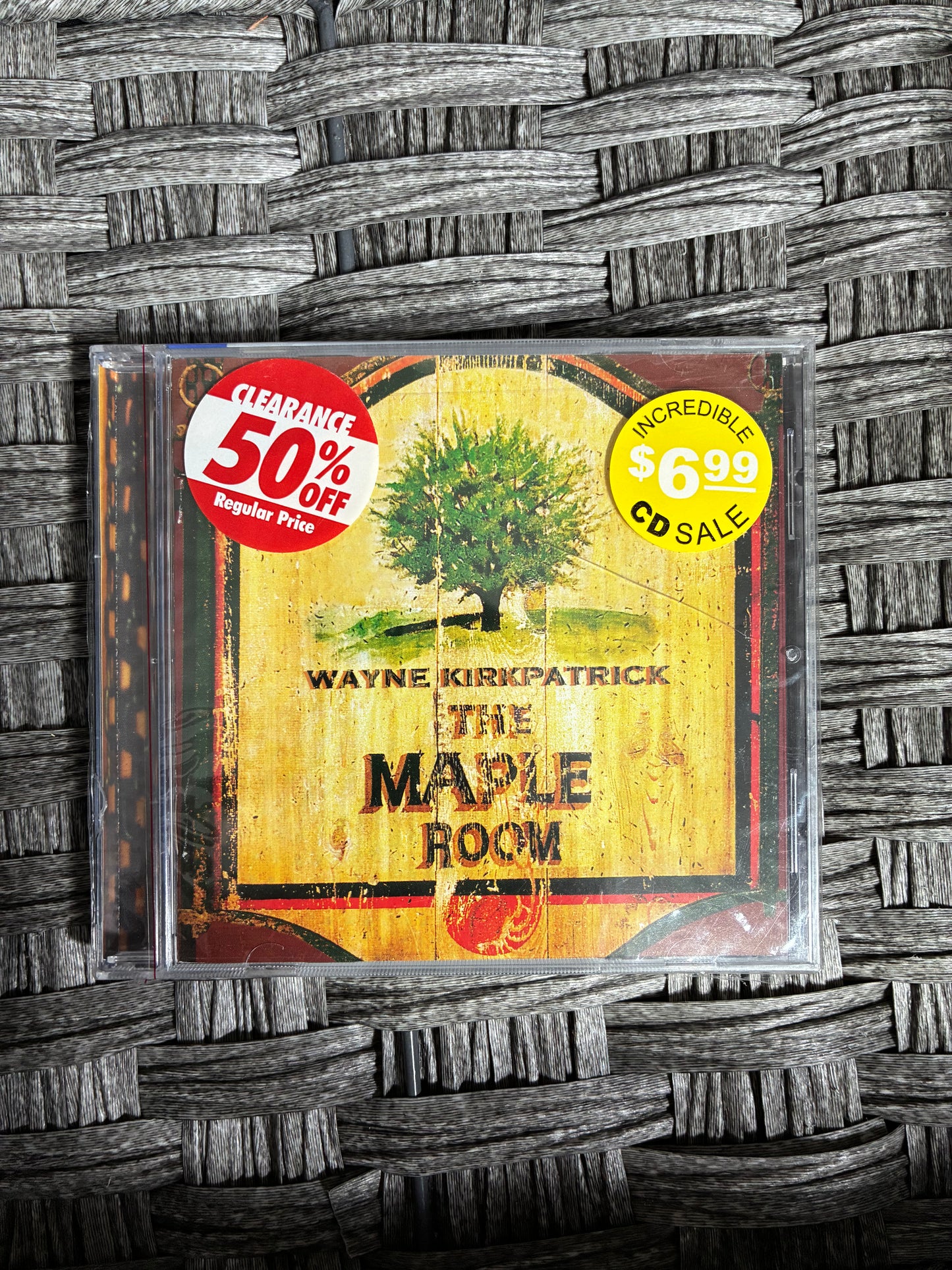 WAYNE KIRKPATRICK THE MAPLE ROOM CD 2000 - SEALED