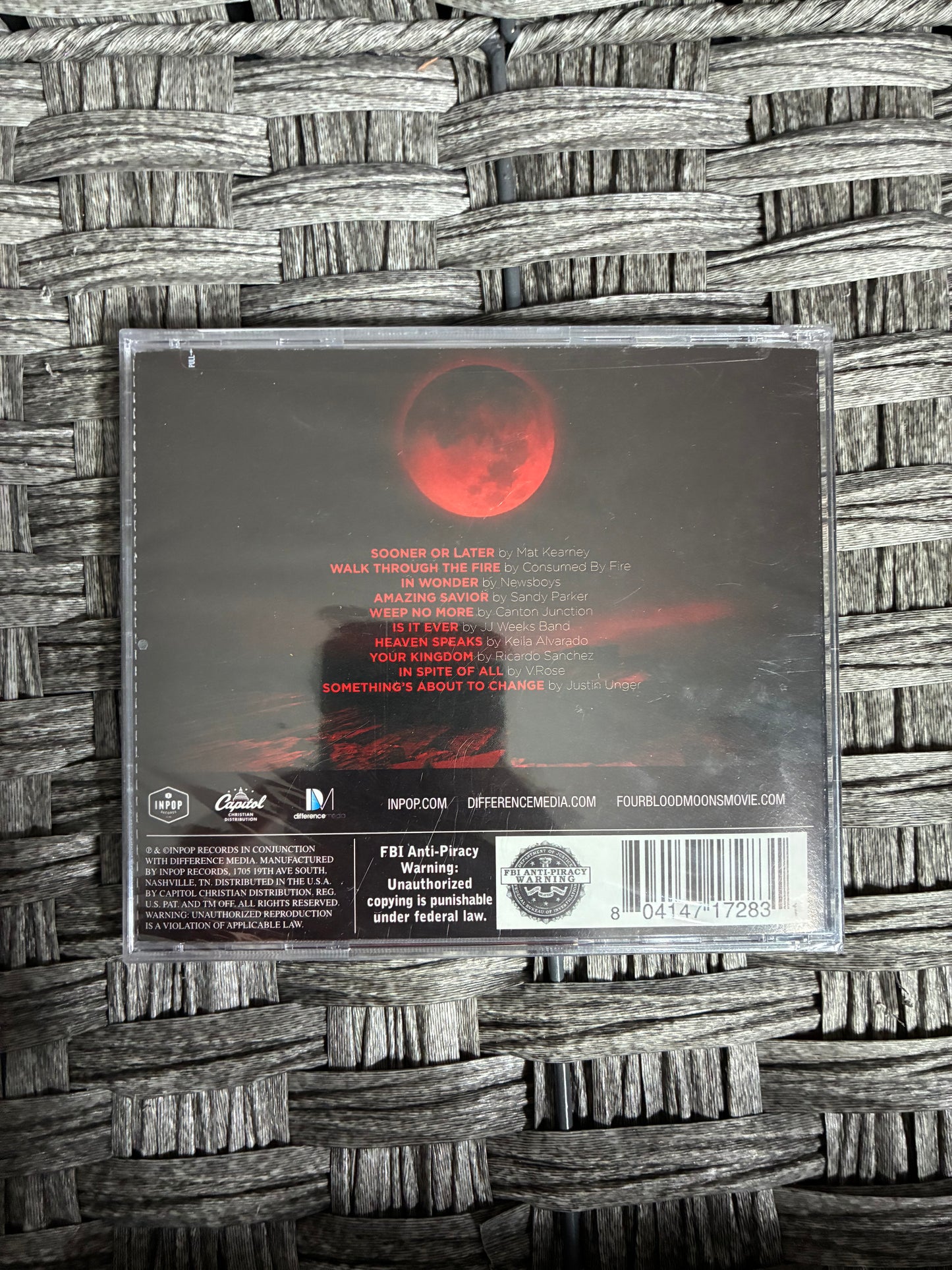 FOUR BLOOD MOONS SOMETHING IS ABOUT TO CHANGE SOUNDTRACK CD - SEALED