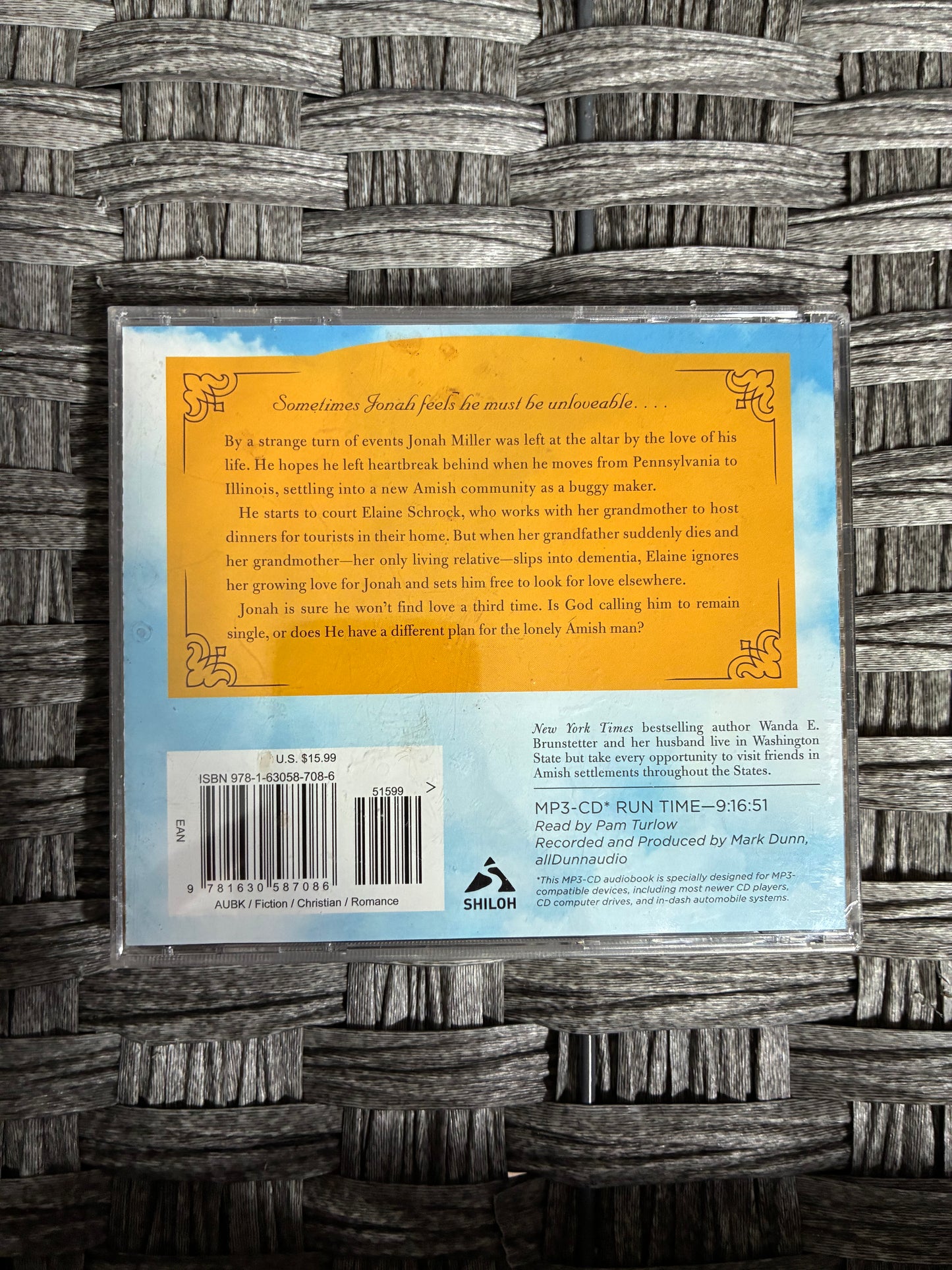 PRAIRIE STATE FRIENDS BOOK ONE THE DECISION AUDIOBOOK CD WANDA E BRUNSTETTER - SEALED