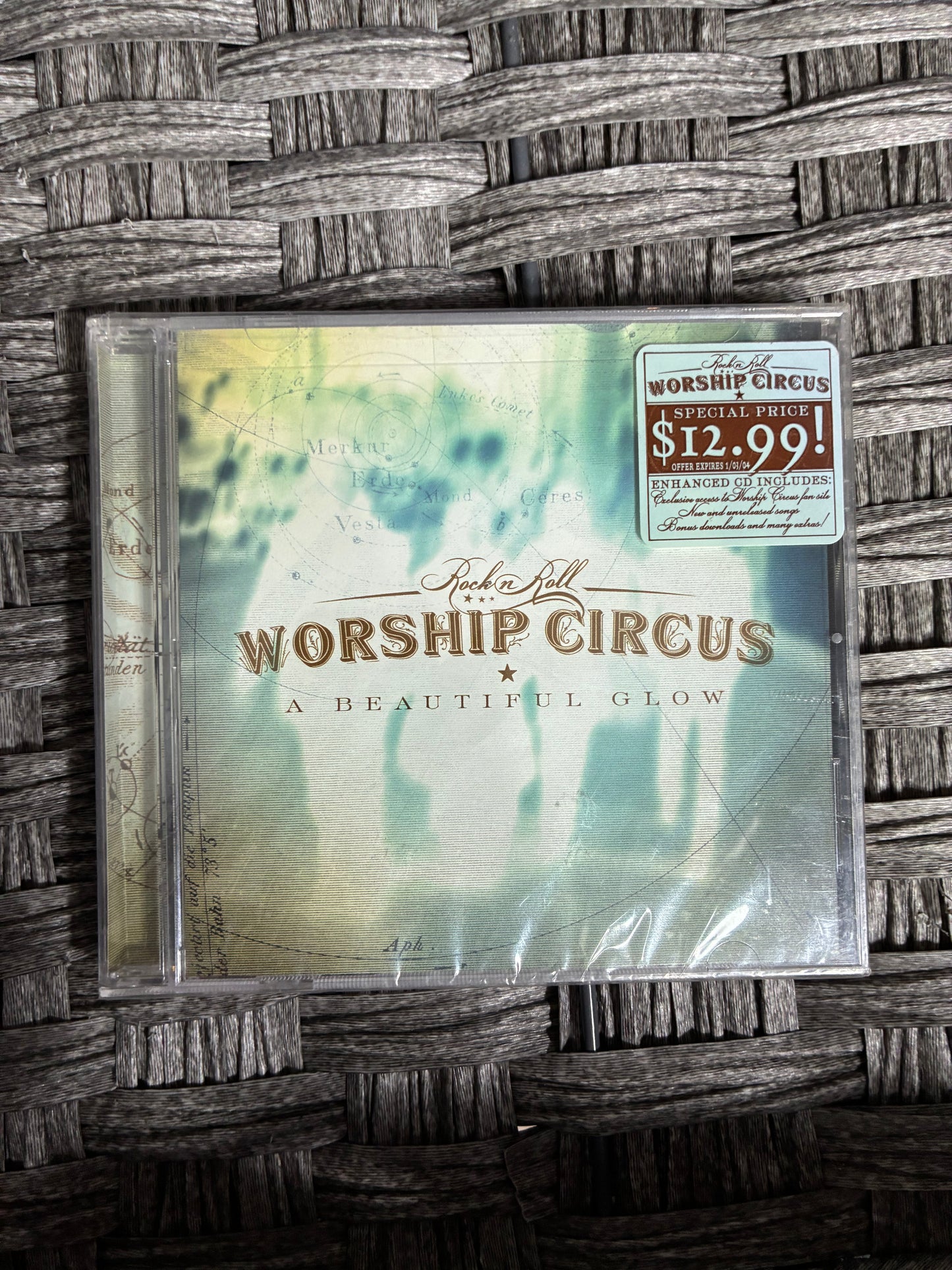 ROCK N ROLL WORSHIP CIRCUS A BEAUTIFUL GLOW CD 2003 - SEALED