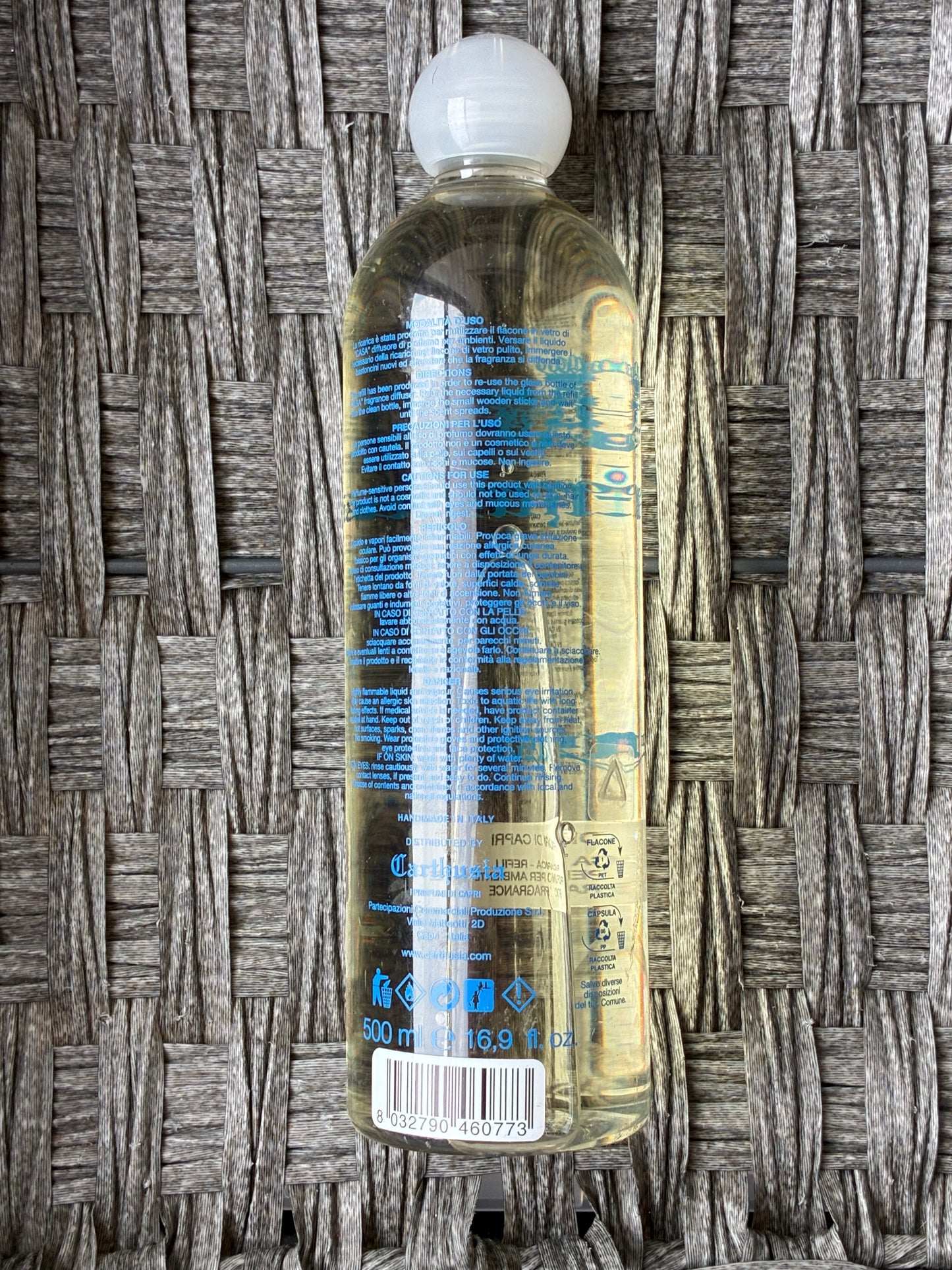 CARTHUSIA CASA RICARICA REFILL - FLORI DI CAPRI - ROOM FRAGRANCE OIL 500ML