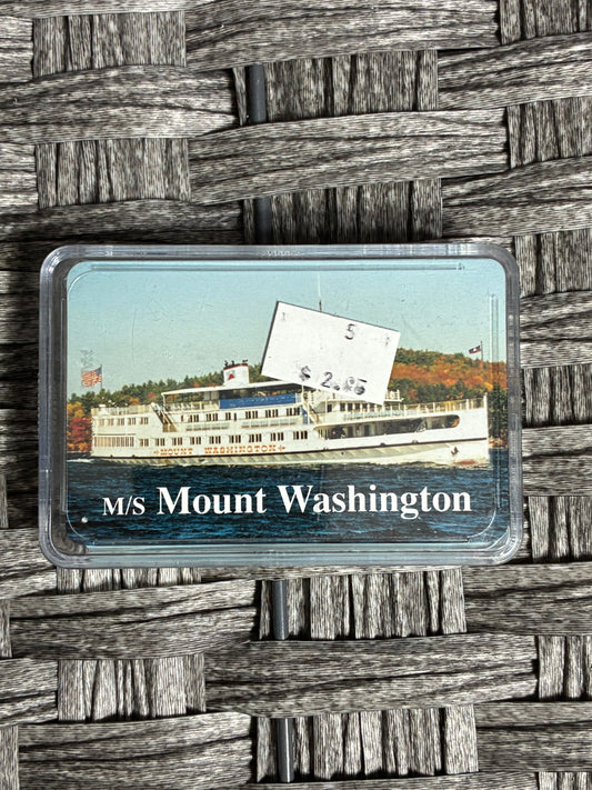 M/S MOUNT WASHINGTON PLAYING CARDS - PRE OWNED