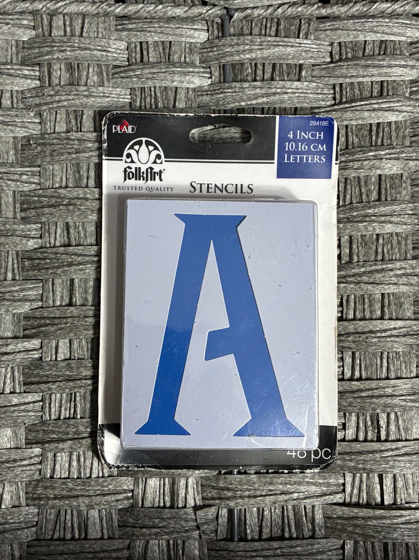48PCS ALPHABET AND SYMBOLS STENCILS