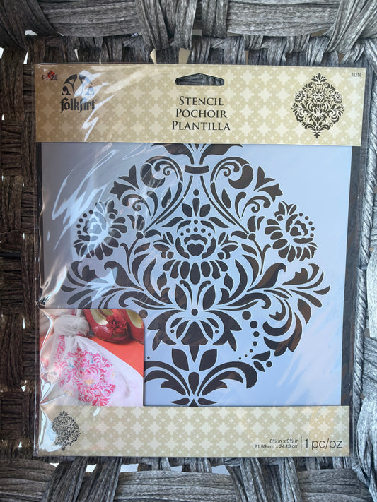 FOLKART STENCIL