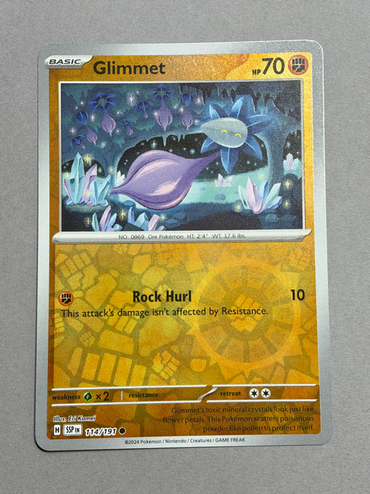 2024 POKEMON TCG - GLIMMET 114/191 (REVERSE HOLO)