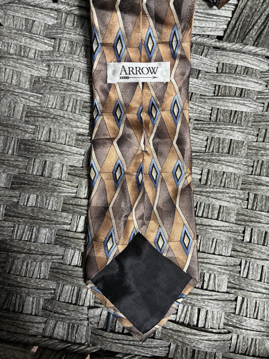 ARROW MENS NECKTIE 100% SILK - PRE OWNED
