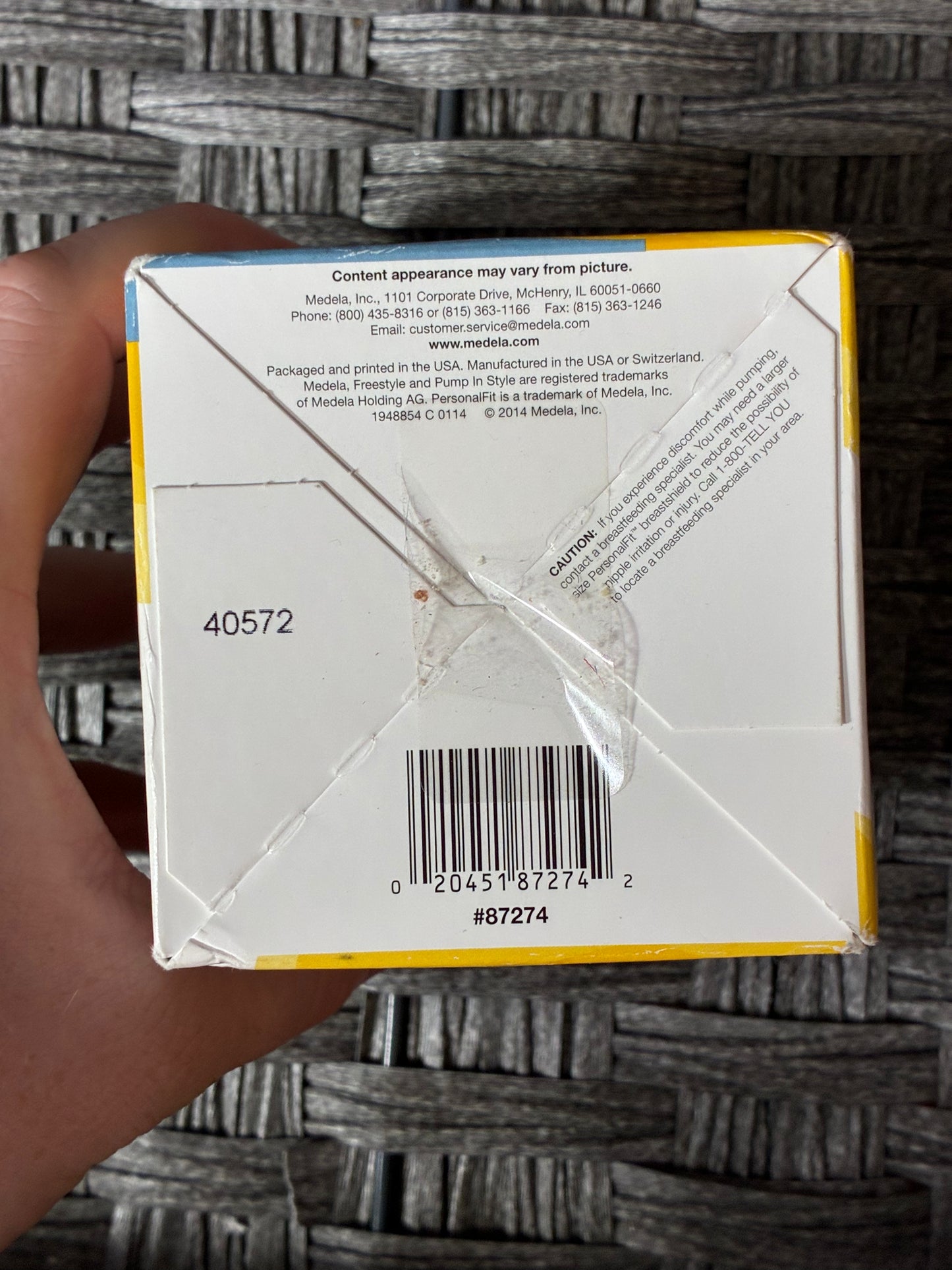 LOT OF 2 MEDELA PERSONALFIT 27MM BREAST SHIELDS, LARGE, 2PCS, BPA FREE