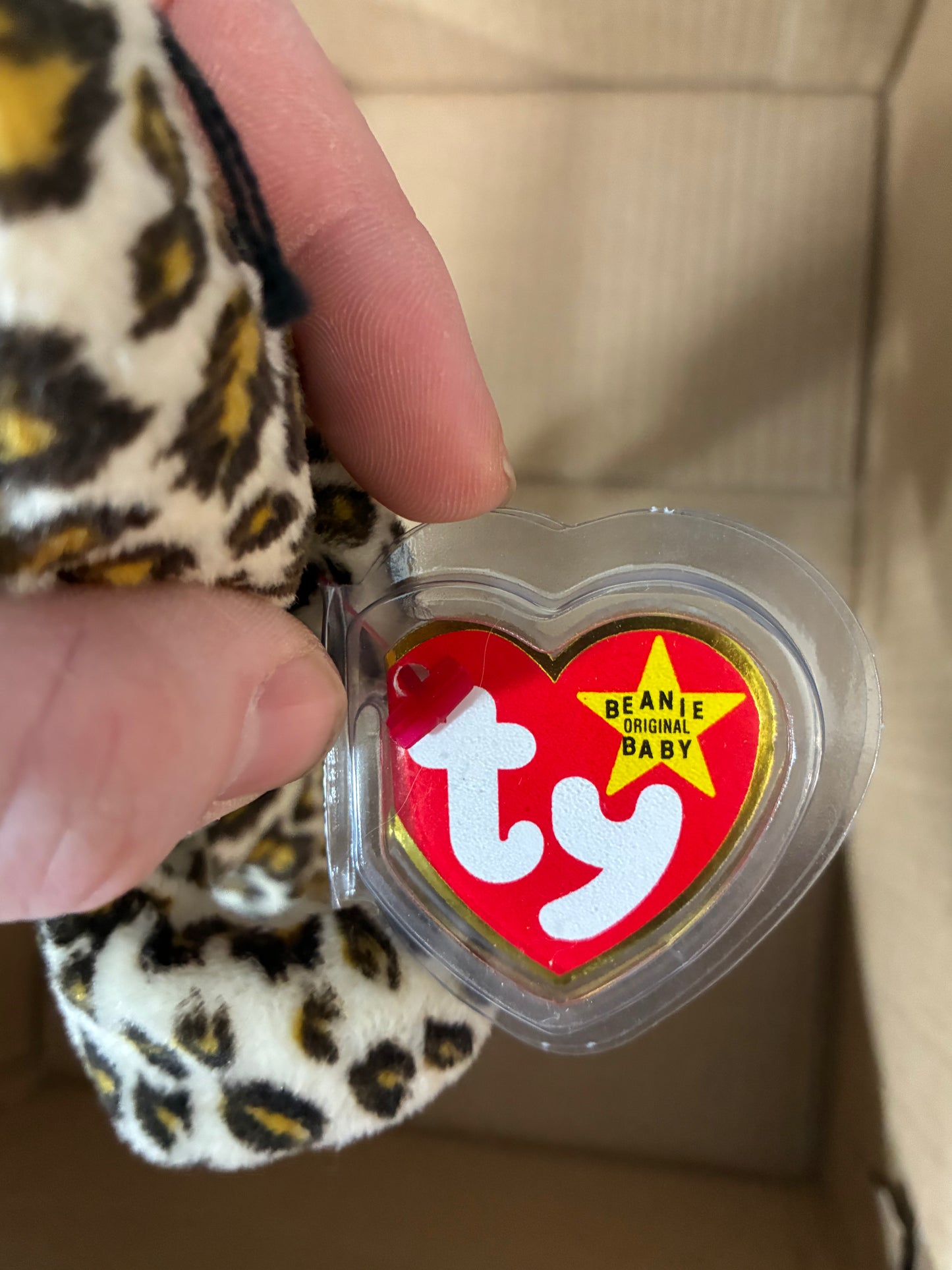 1996 Freckles The Leopard | Ty Beanie Baby | # 4066 | Mint With Errors Retired