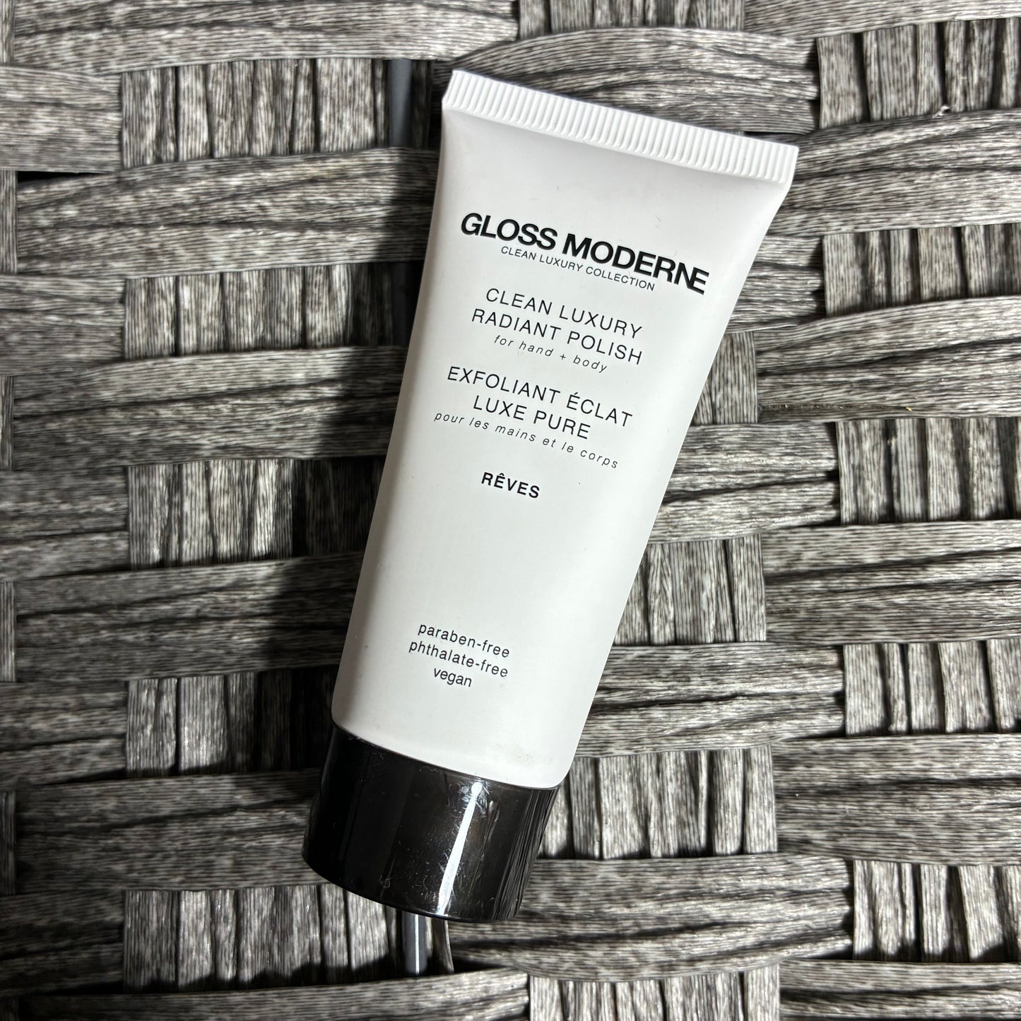 GLOSS MODERNE CLEAN LUXURY RADIANT POLISH EXFOLIANT FOR HAND AND BODY 0.7 OZ