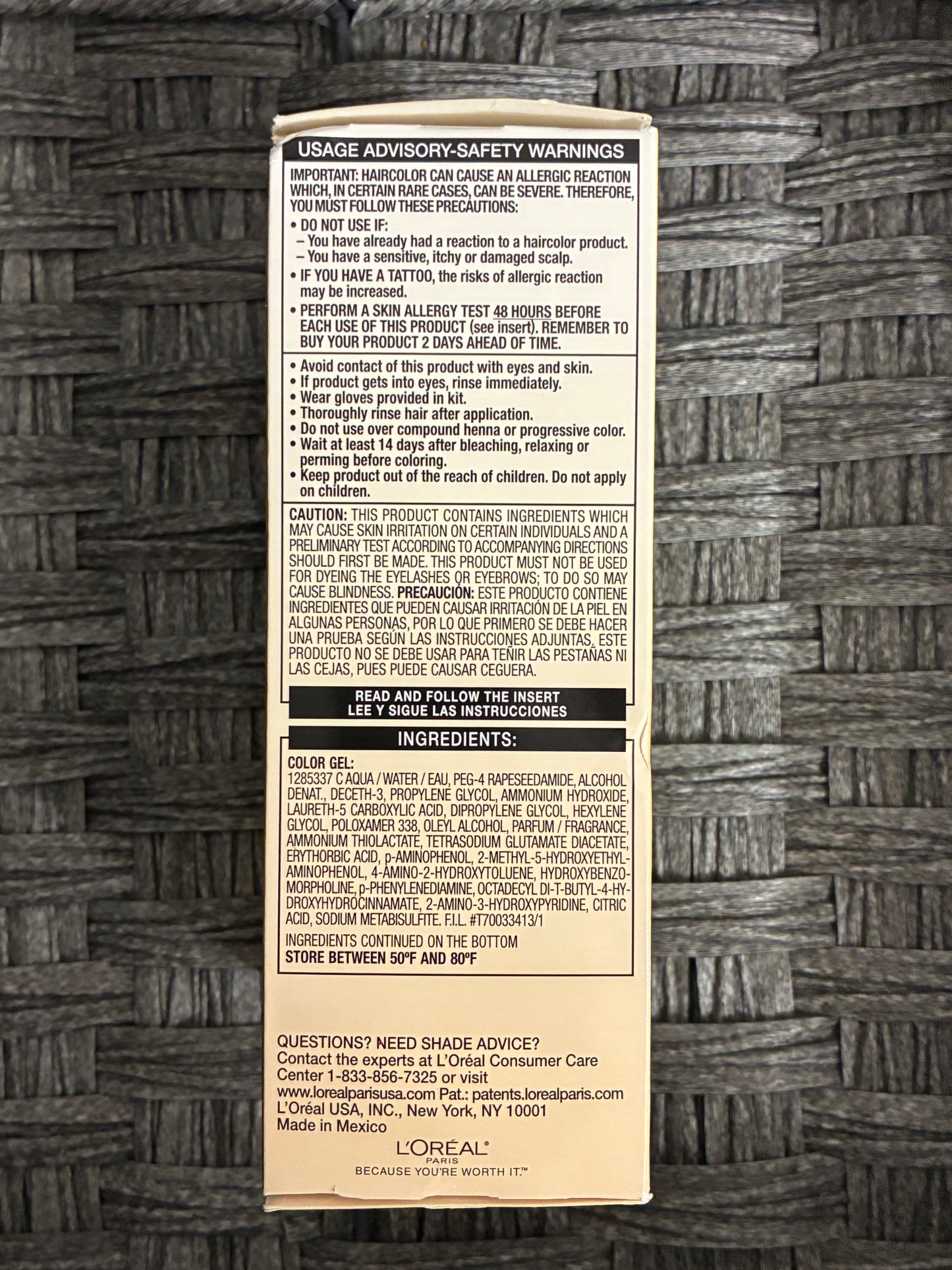 L'OREAL SUPERIOR PREFERENCE 9GR LIGHT REDDISH BLONDE