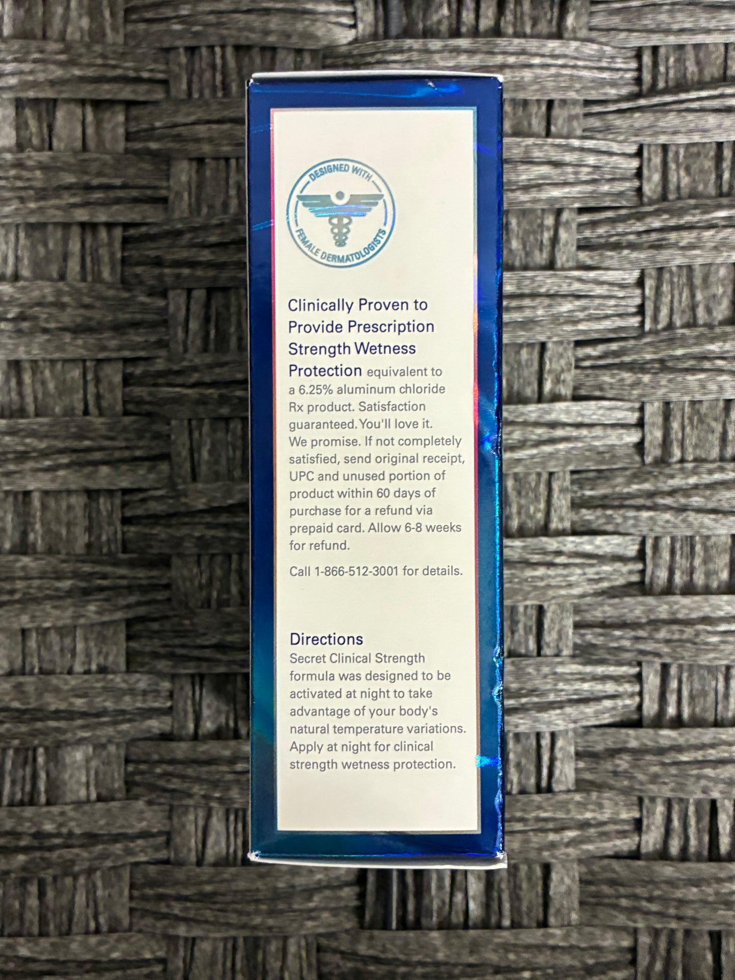 SECRET CLINICAL STRENGTH ANTIPERSPIRANT STRESS RELIEF SOLID 1.6OZ