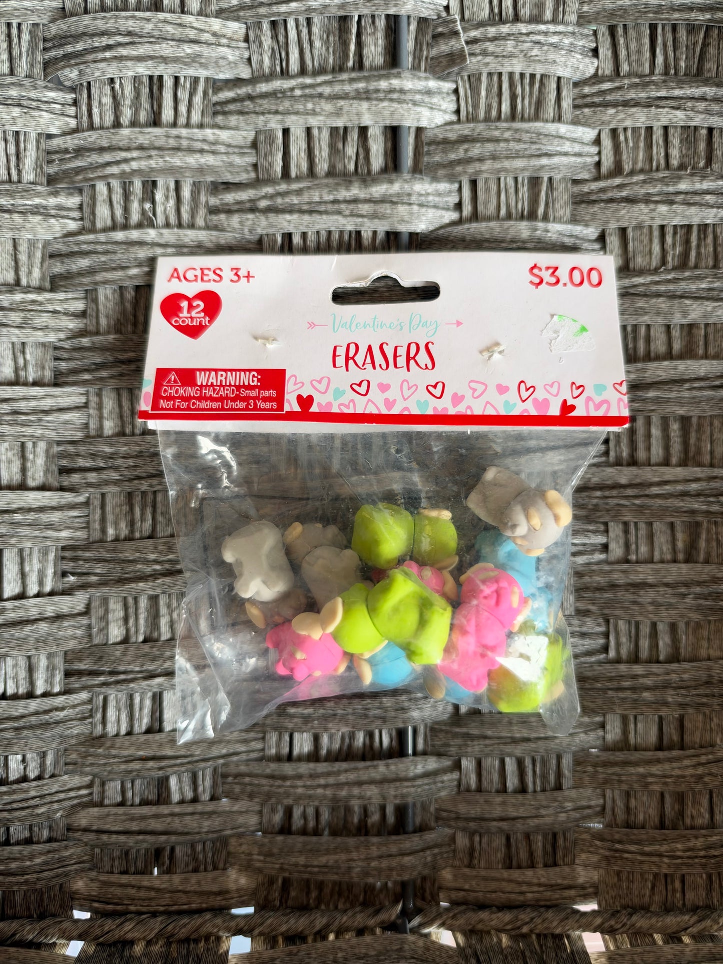 12CT ERASERS