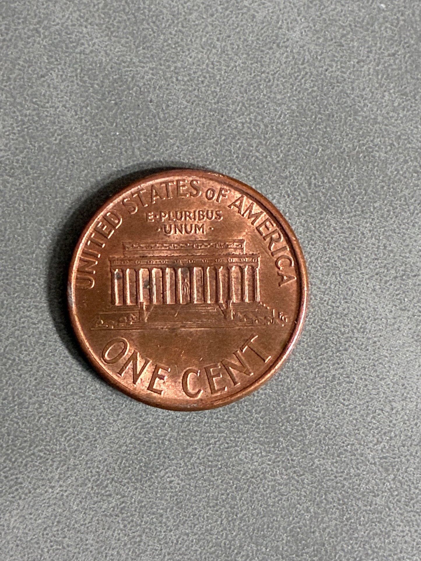 1994 PENNY NO MINT MARK CIRCULATED OFF SET RIM ERROR