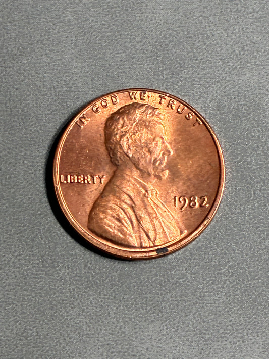 1982 PENNY NO MINT MARK CIRCULATED (P1.C7)