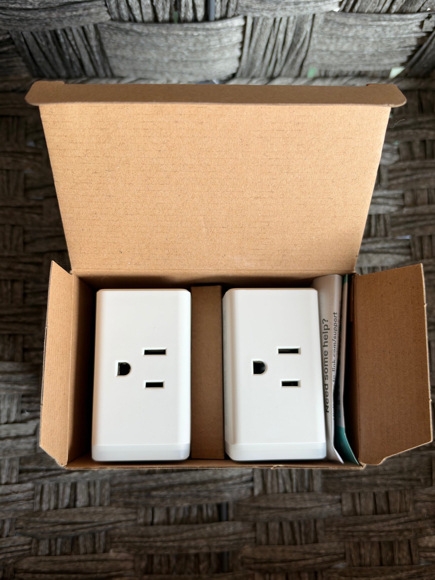 TP-LINK KASA SMART WI-F- PLUG MINI 2 PACK HS103P2 NEW OPEN BOX