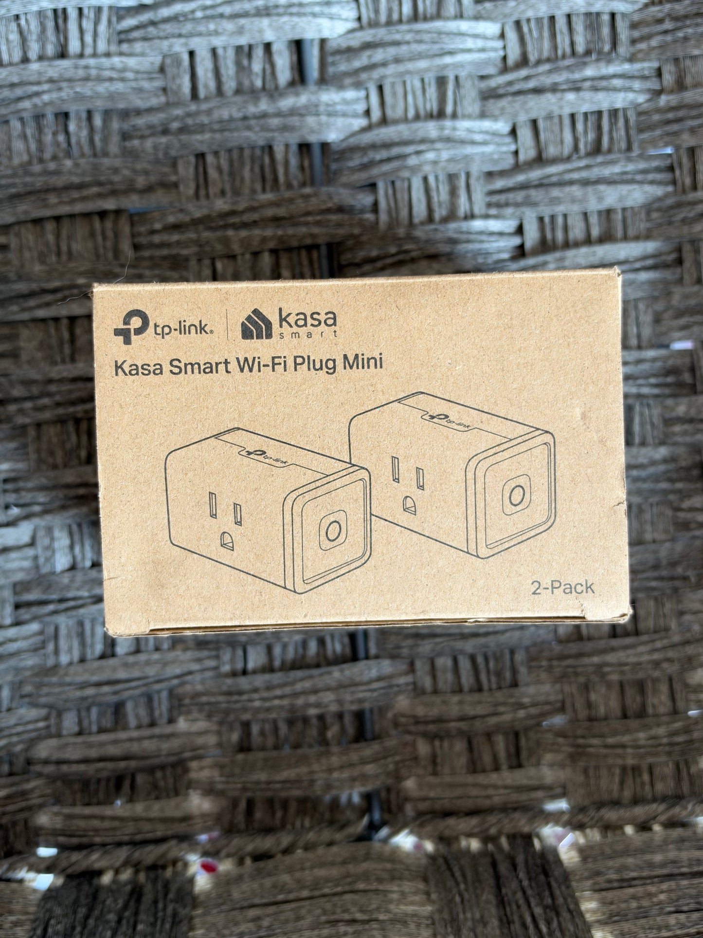 TP-LINK KASA SMART WI-F- PLUG MINI 2 PACK HS103P2 NEW OPEN BOX