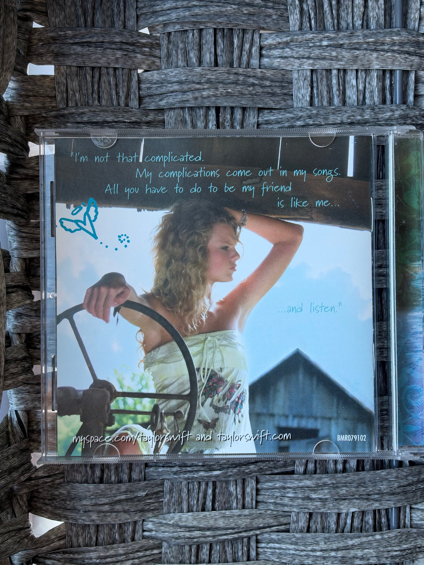 TAYLOR SWIFT - TAYLOR SWIFT (CD, 2008) PRE OWNED - ACCEPTABLE