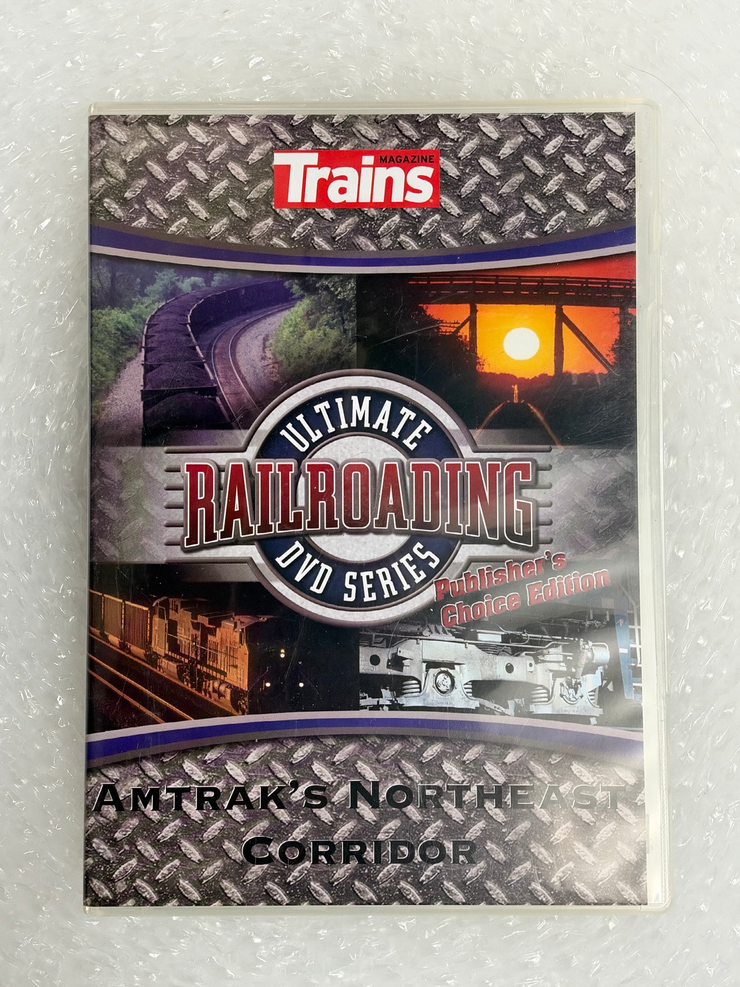 TRAINS MAGAZINE ULTIMATE RAILROADING DVD SERIES - AMTRAK'S NORTHEAST CORRIDOR