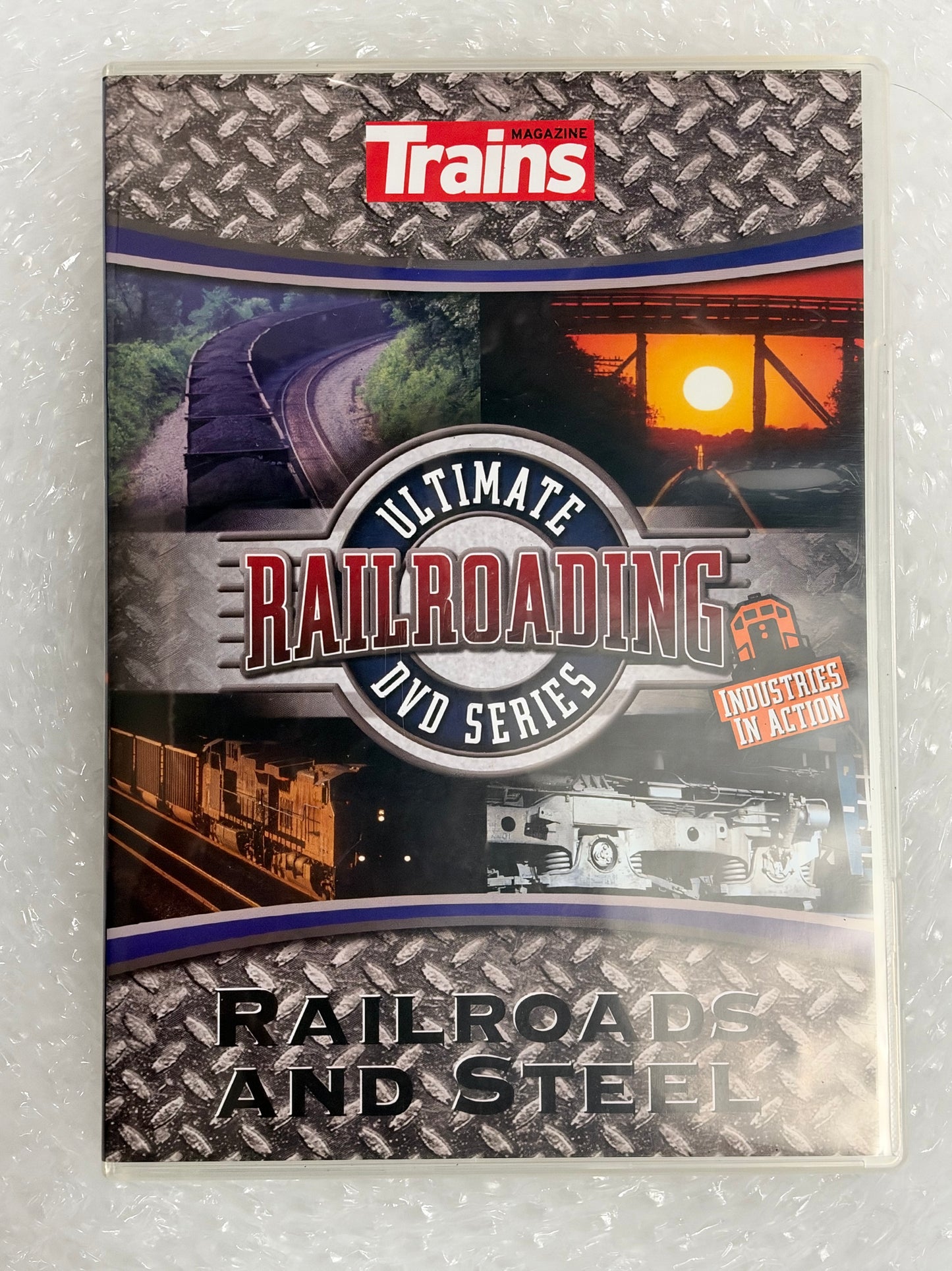 TRAINS MAGAZINE ULTIMATE RAILROADING DVD SERIES - RAILROADS AND STEEL