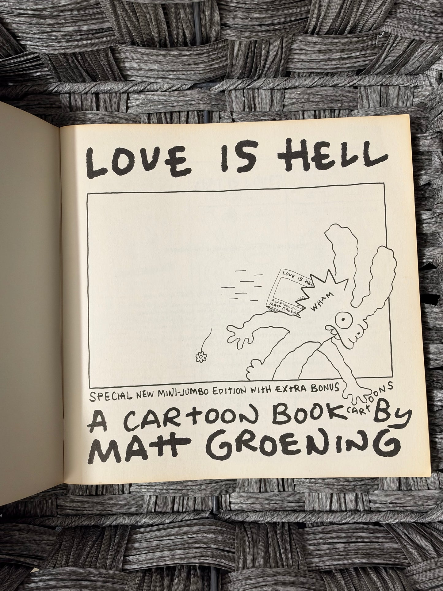 LOVE IS HELL - MATT GROENING (BOOK, 1986) PRE OWNED