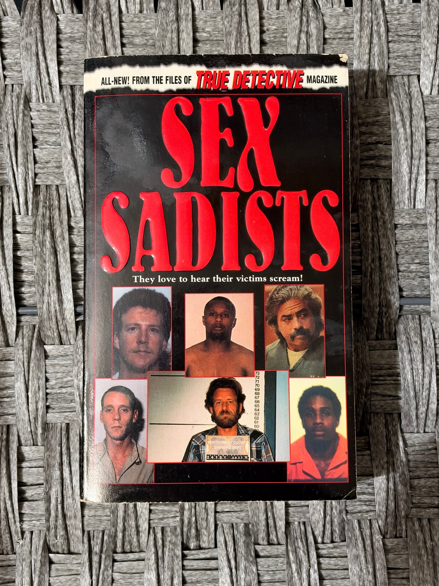 SEX SADISTS: FROM THE FILES OF TRUE DETECTIVE MAGAZINE (PAPERBACK, 1ST PRINT)