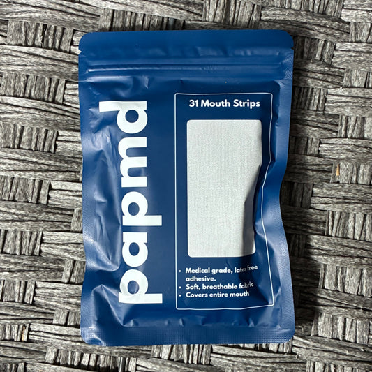 PAPMD 31 MOUTH STRIPS MEDICAL GRADE LATEX FREE ADHESIVE SOFT BREATHABLE JS-MT3