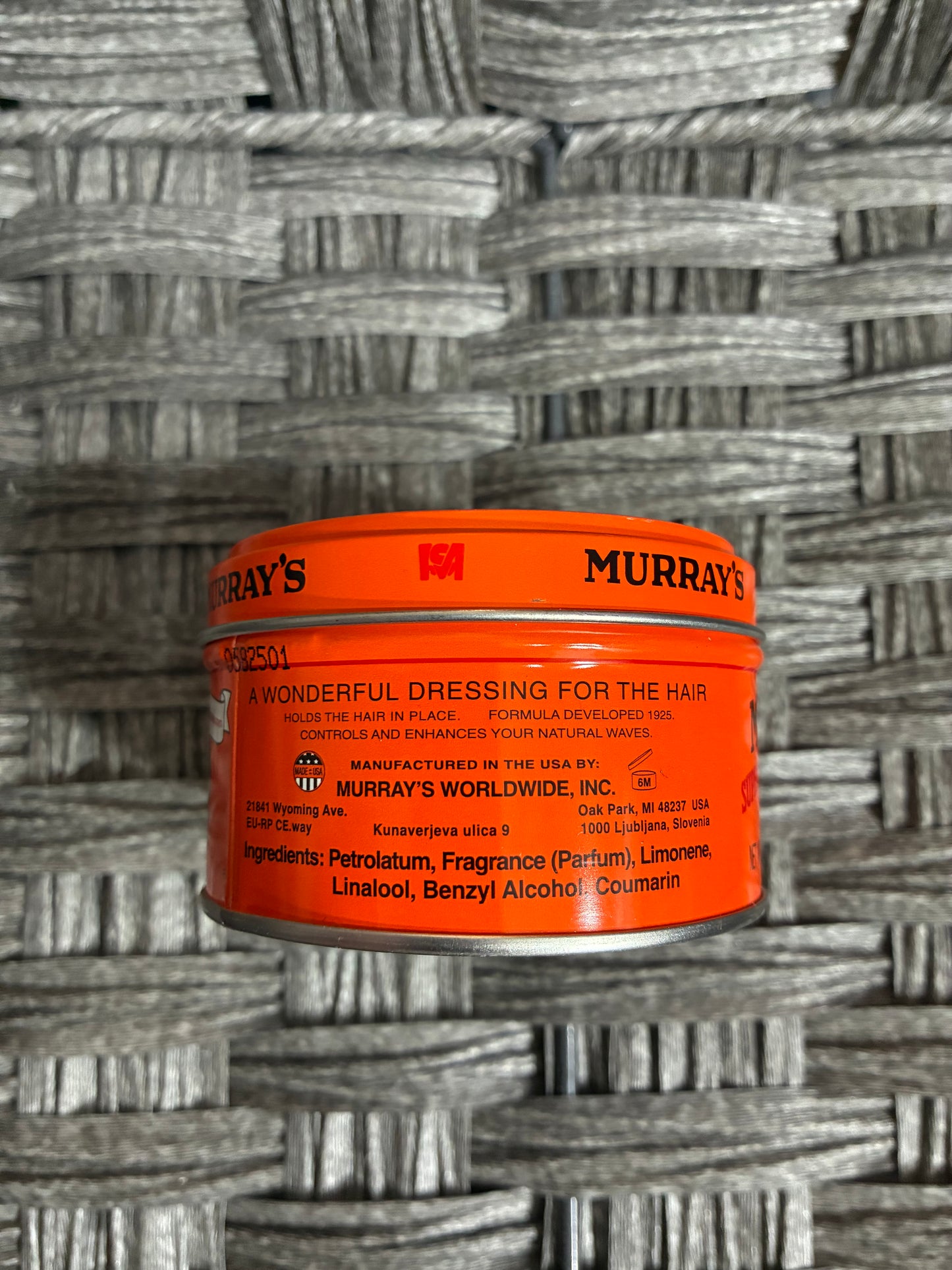 MURRAY'S SUPERIOR HAIR DRESSING POMADE, 3OZ - PACK OF 3