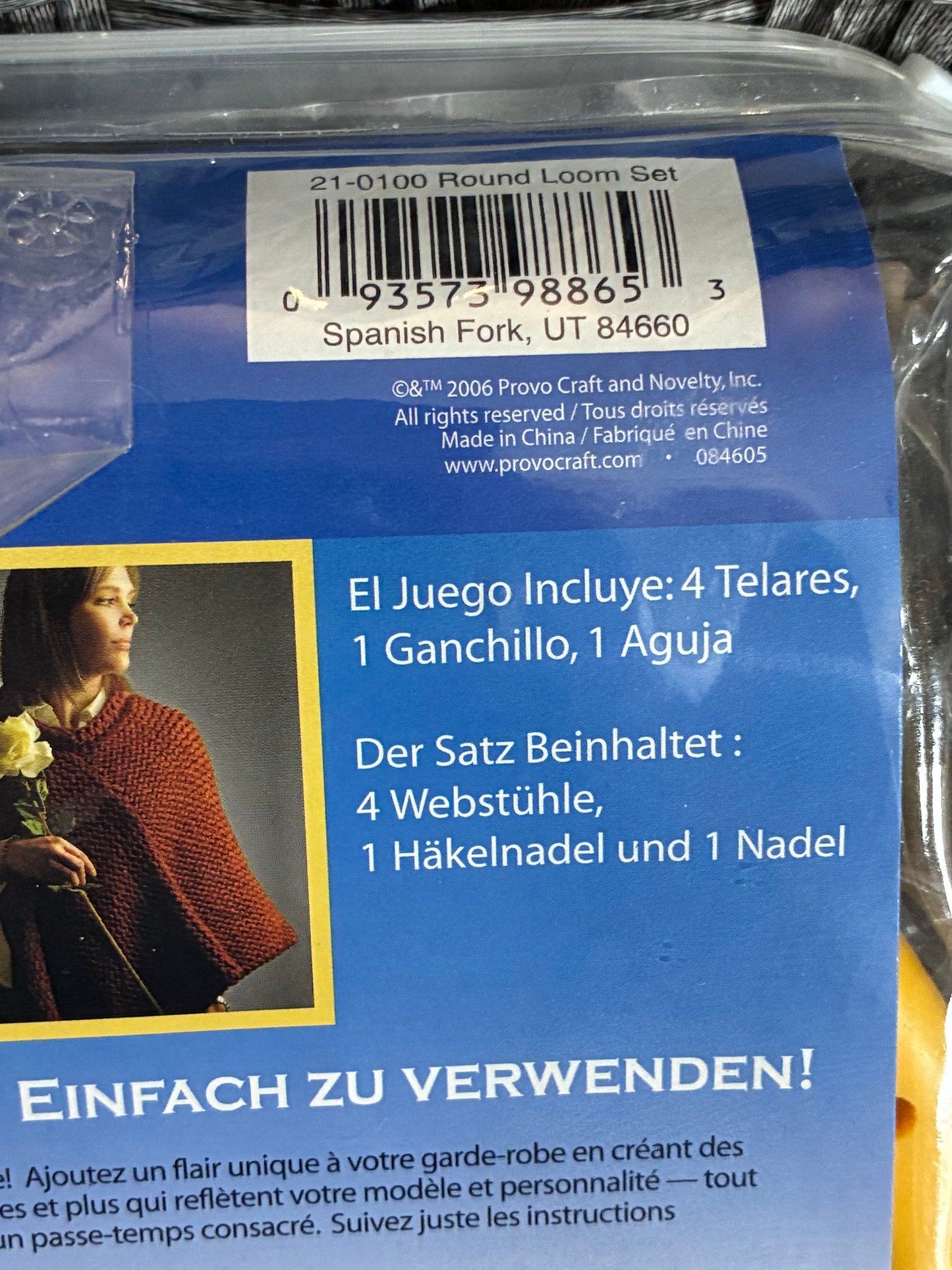 PROVO CRAFT KNITTY KNITTER ROUND LOOM SERIES SET