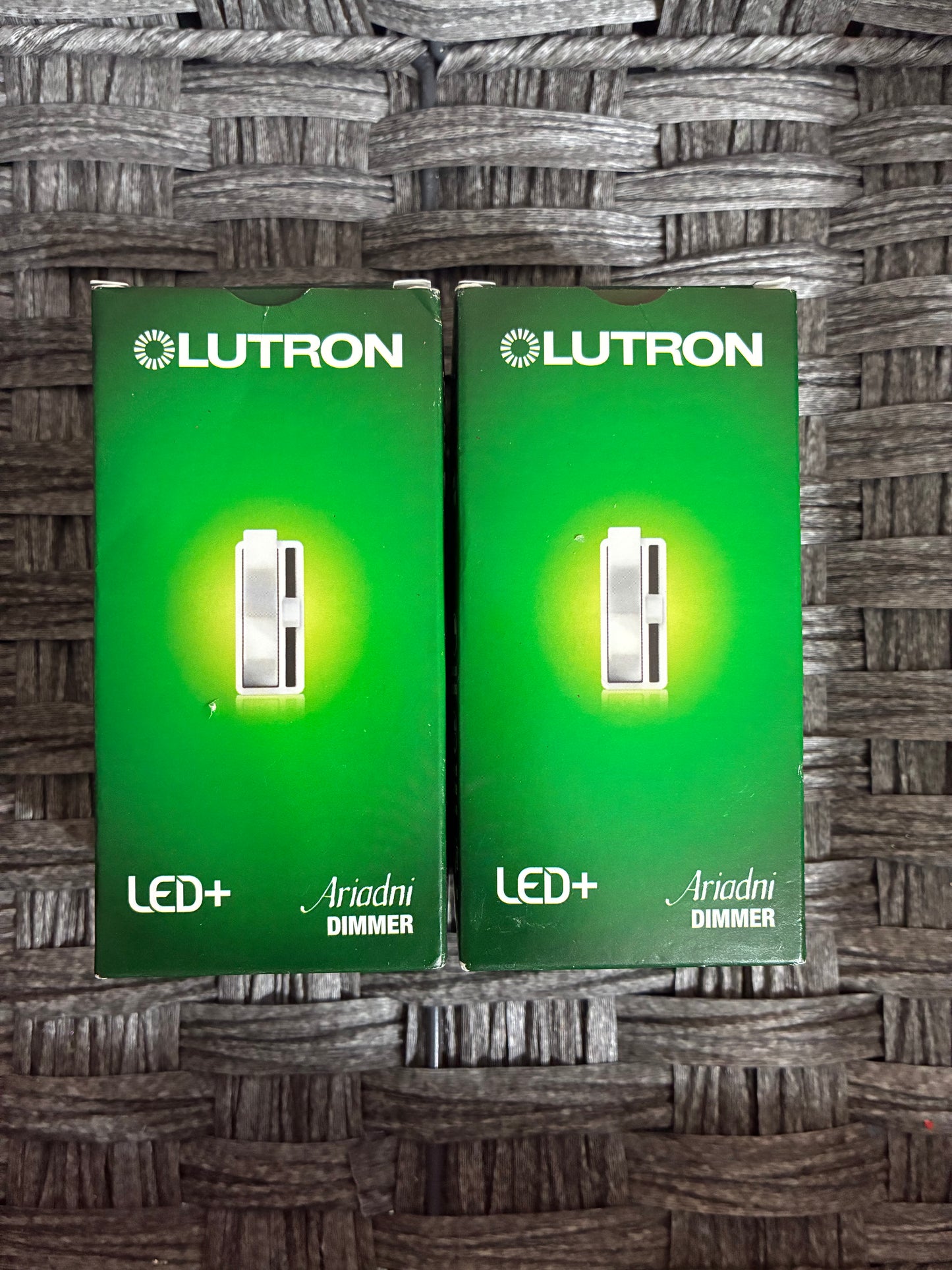 2 PACK LUTRON AYCL-153P-WH WHITE DIMMER