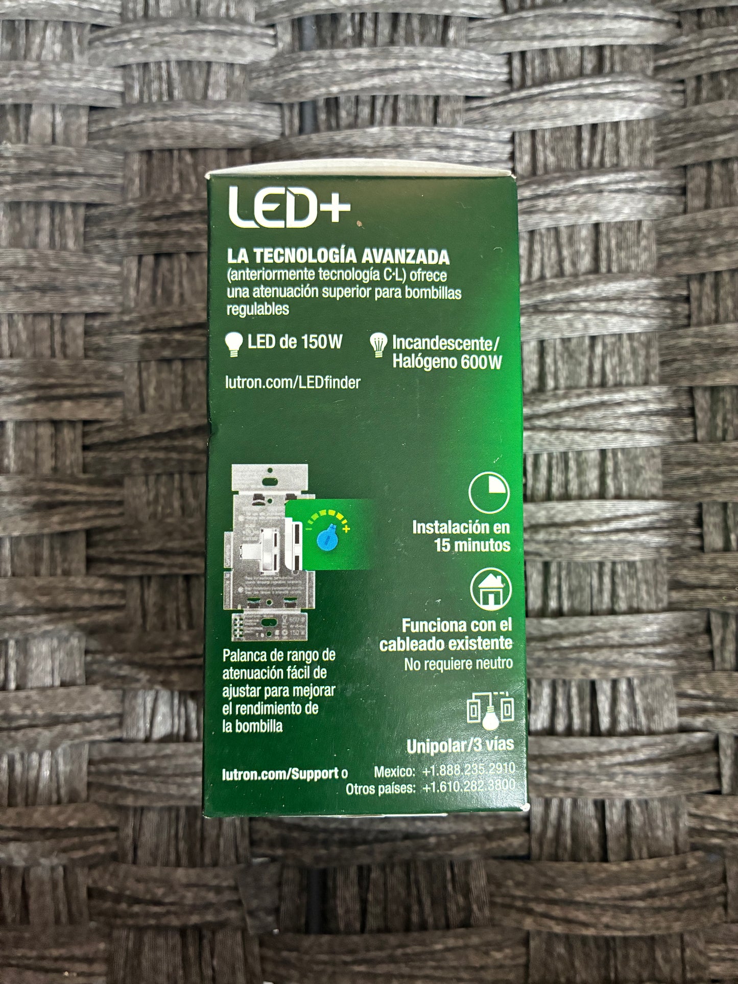 2 PACK LUTRON AYCL-153P-WH WHITE DIMMER