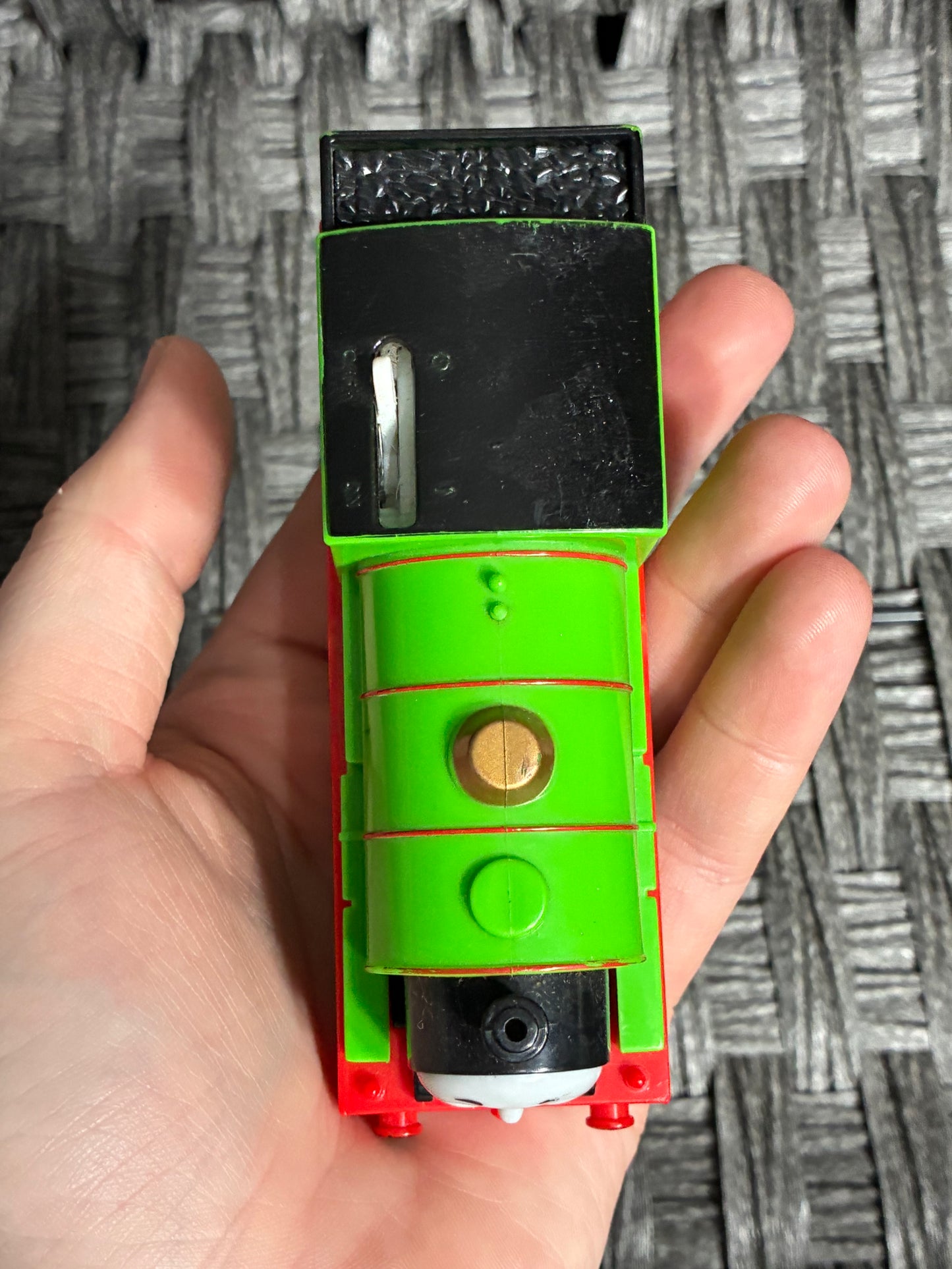 THOMAS & FRIENDS MOTORIZED TRAIN CAR MATTEL 2009 "PERCY" UNTESTED