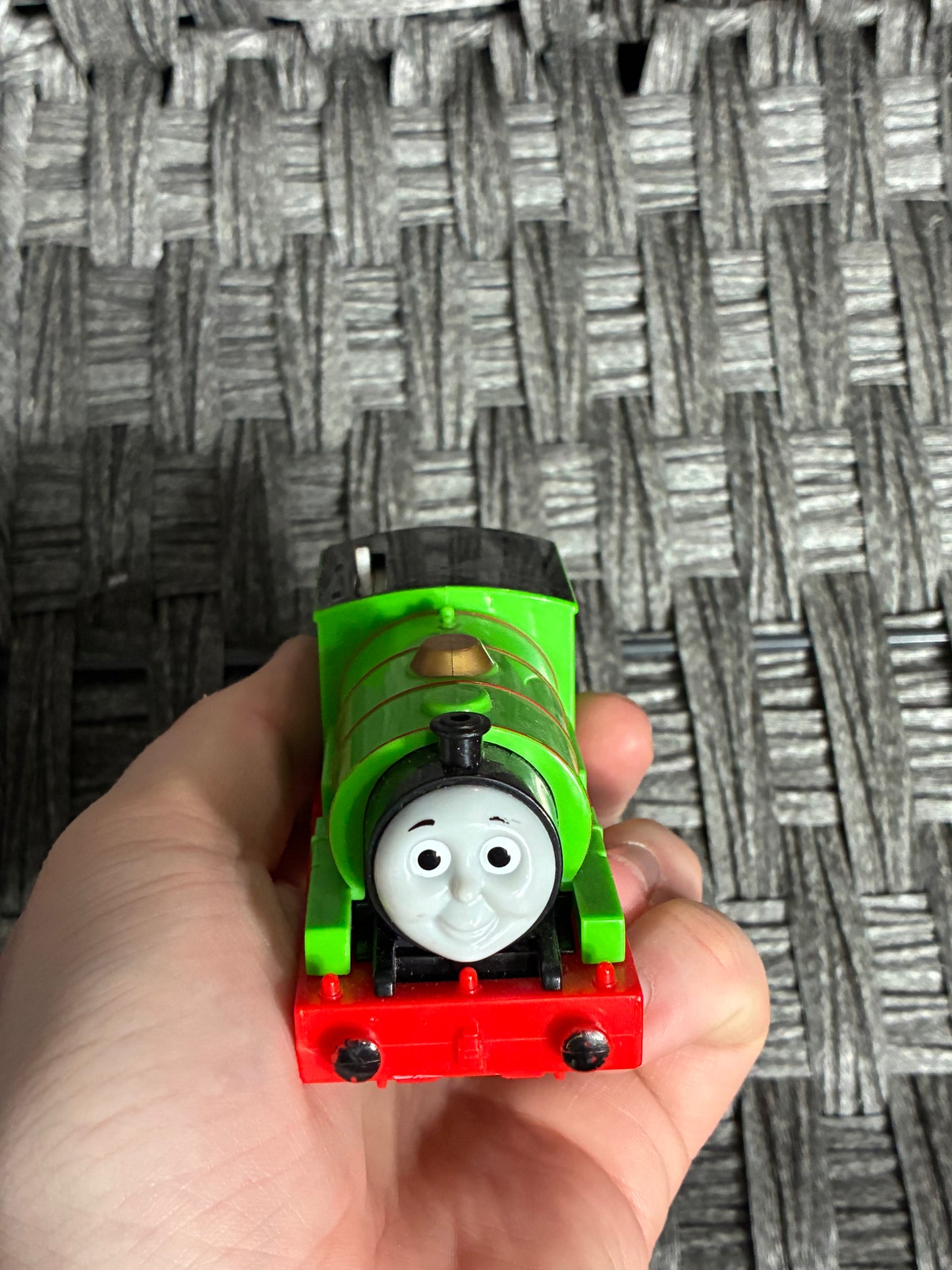 THOMAS & FRIENDS MOTORIZED TRAIN CAR MATTEL 2009 "PERCY" UNTESTED