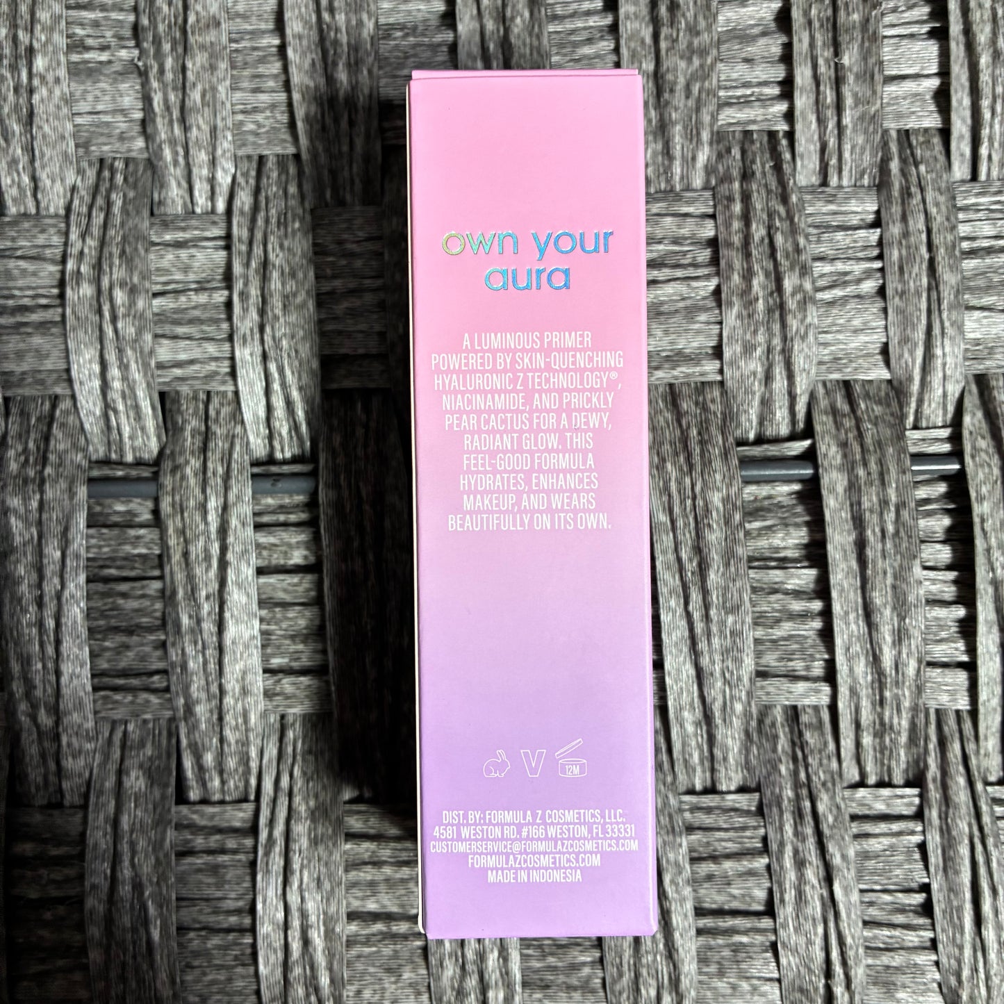 FORMULA Z AURA ENERGY GLOWING PRIMER FULL SIZE 30 ML / 1 FL OZ