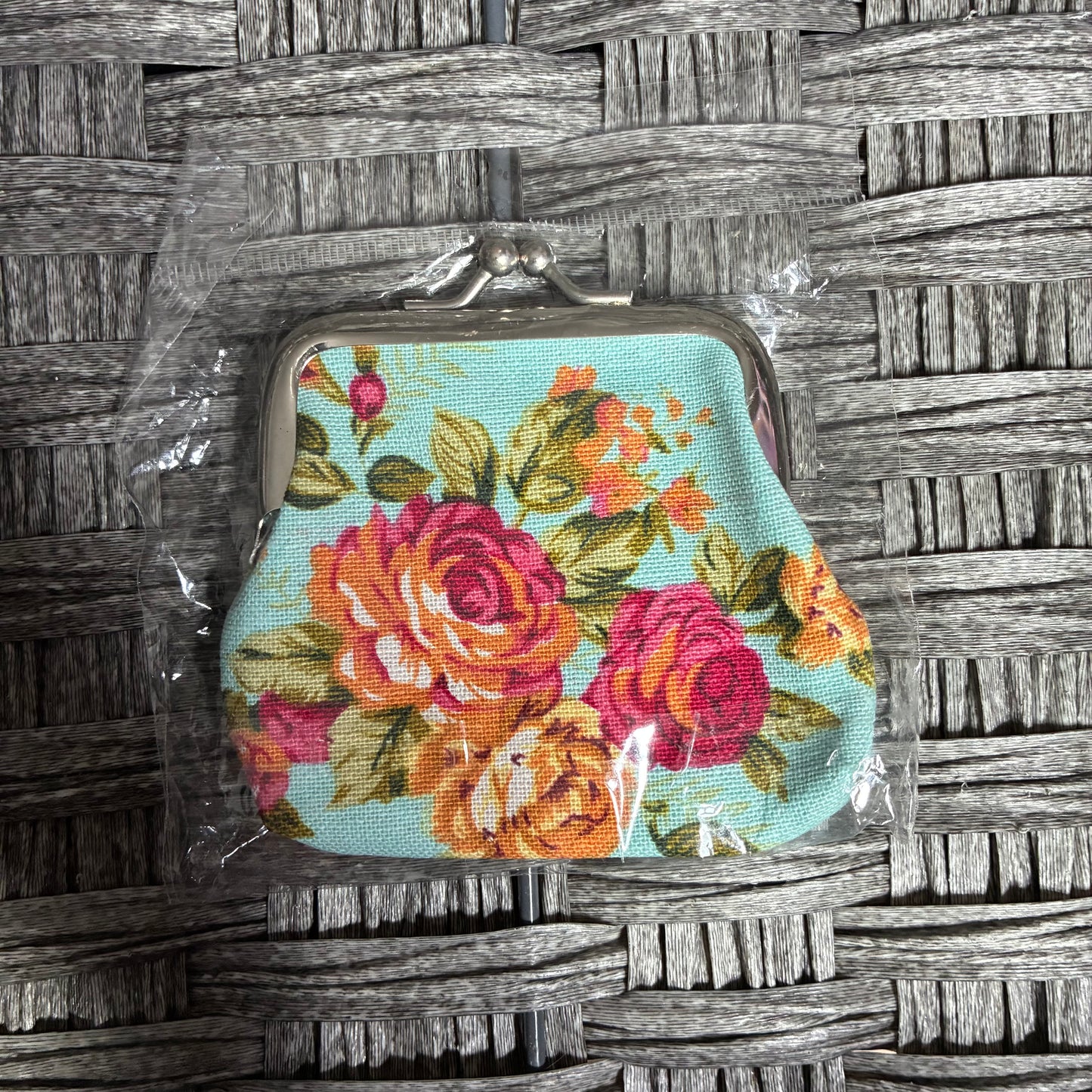 FLORAL COIN PURSE