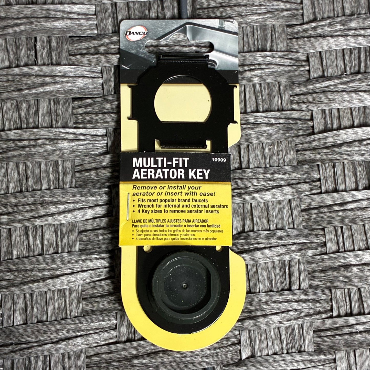 DANCO MULTI-FIT AERATOR KEY 10909 BLACK NEW