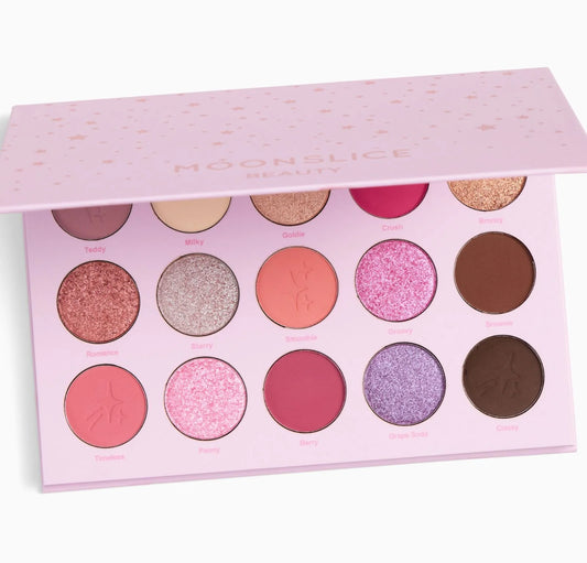 MOONSLICE BEAUTY CELESTIAL CRUSH EYESHADOW PALETTE 15 SHADES NEW
