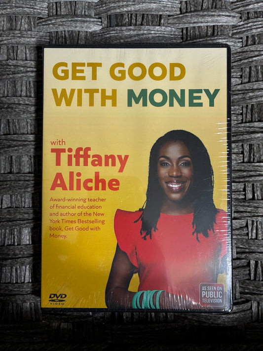 GET GOOD WITH MONEY WITH TIFFANY ALICHE DVD AS SEEN ON PBS NEW SEALED