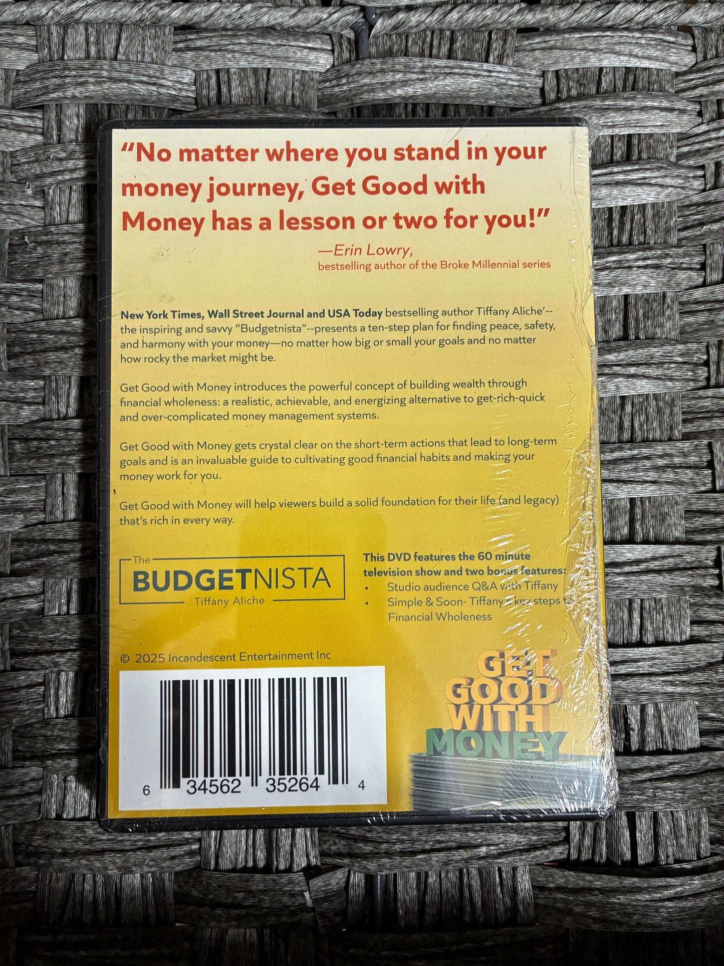 GET GOOD WITH MONEY WITH TIFFANY ALICHE DVD AS SEEN ON PBS NEW SEALED