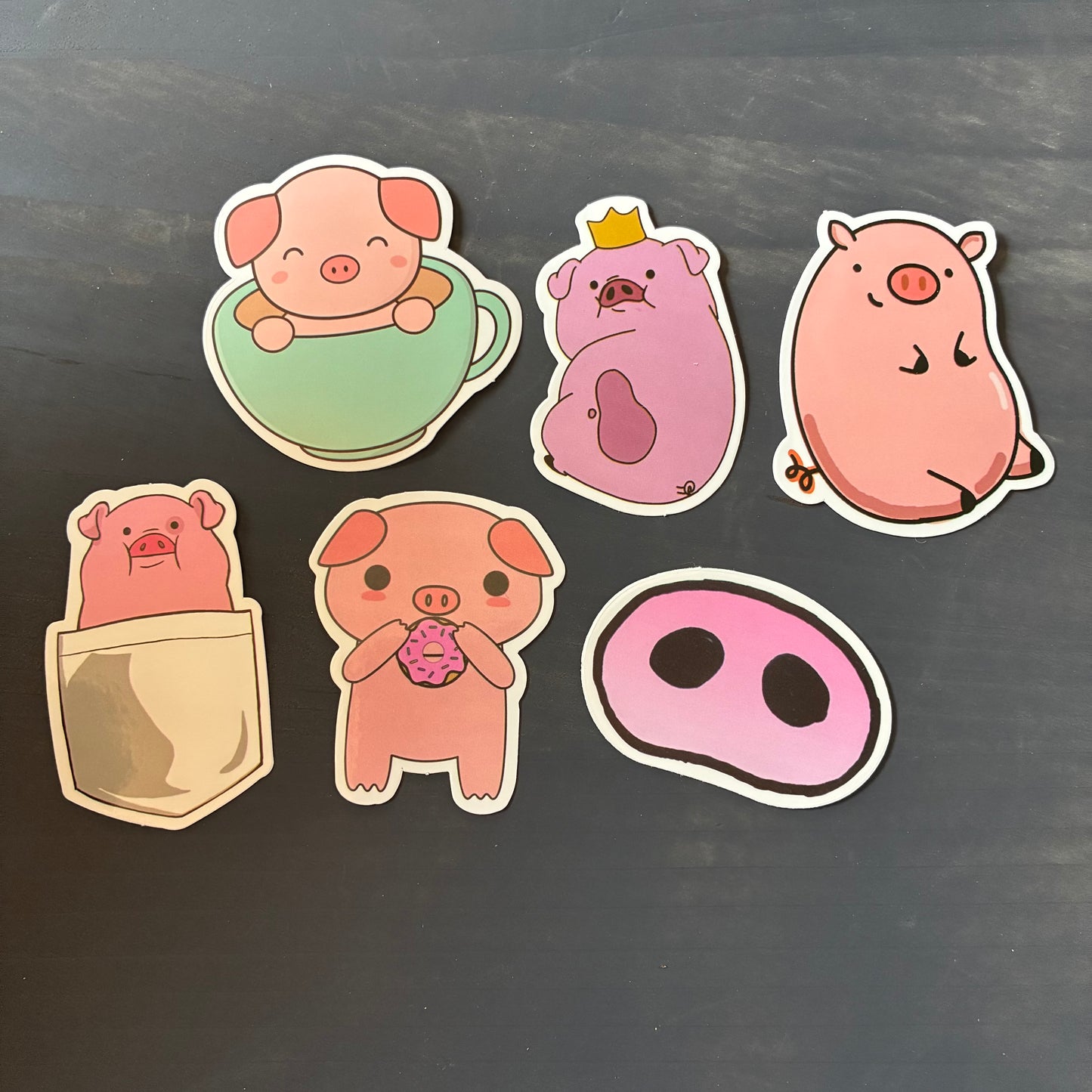 PIG THEMED STICKER PACKS