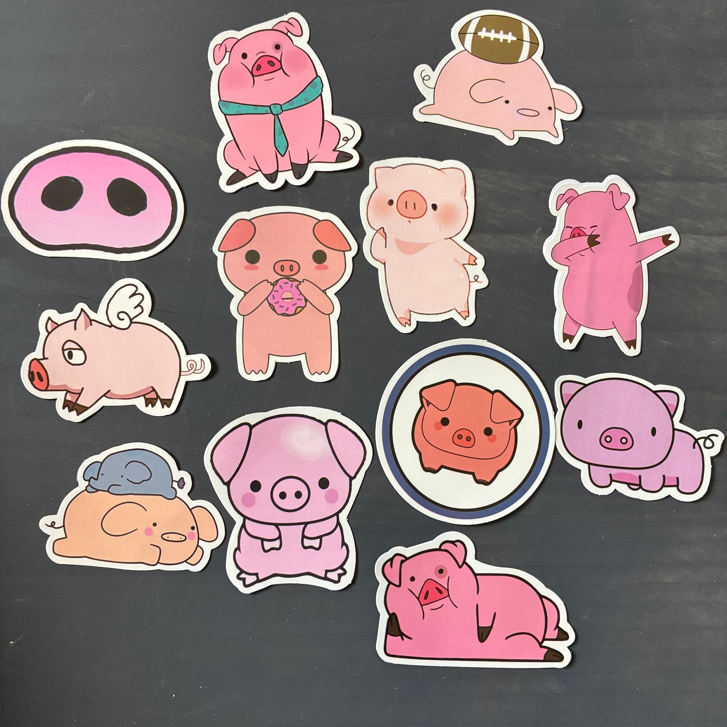 PIG THEMED STICKER PACKS