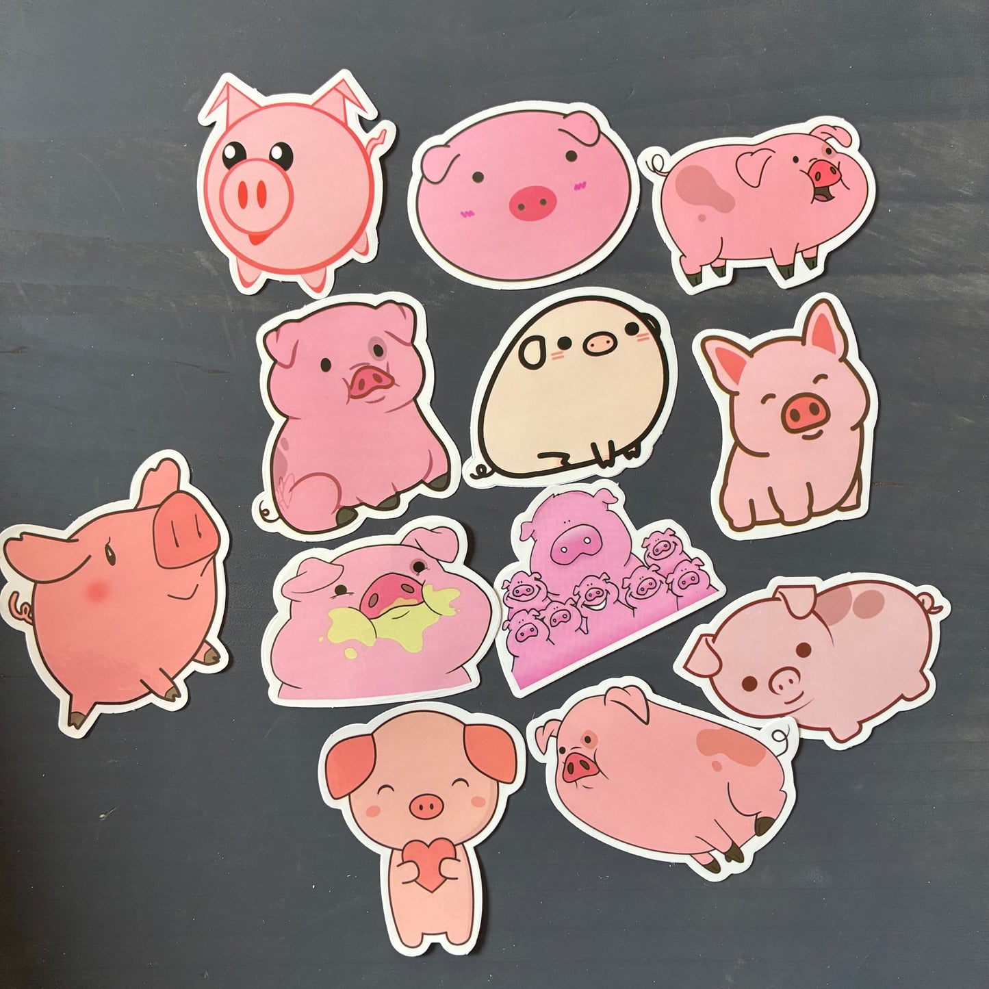 PIG THEMED STICKER PACKS