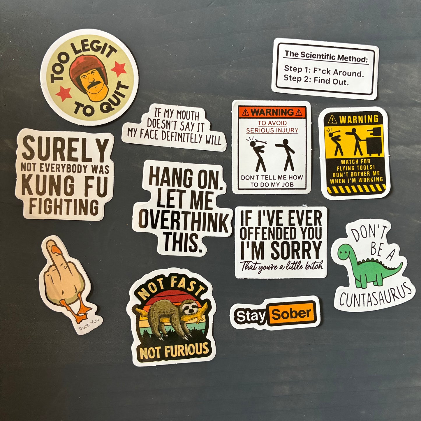 ADULT THEMED FUNNY STICKER PACKS