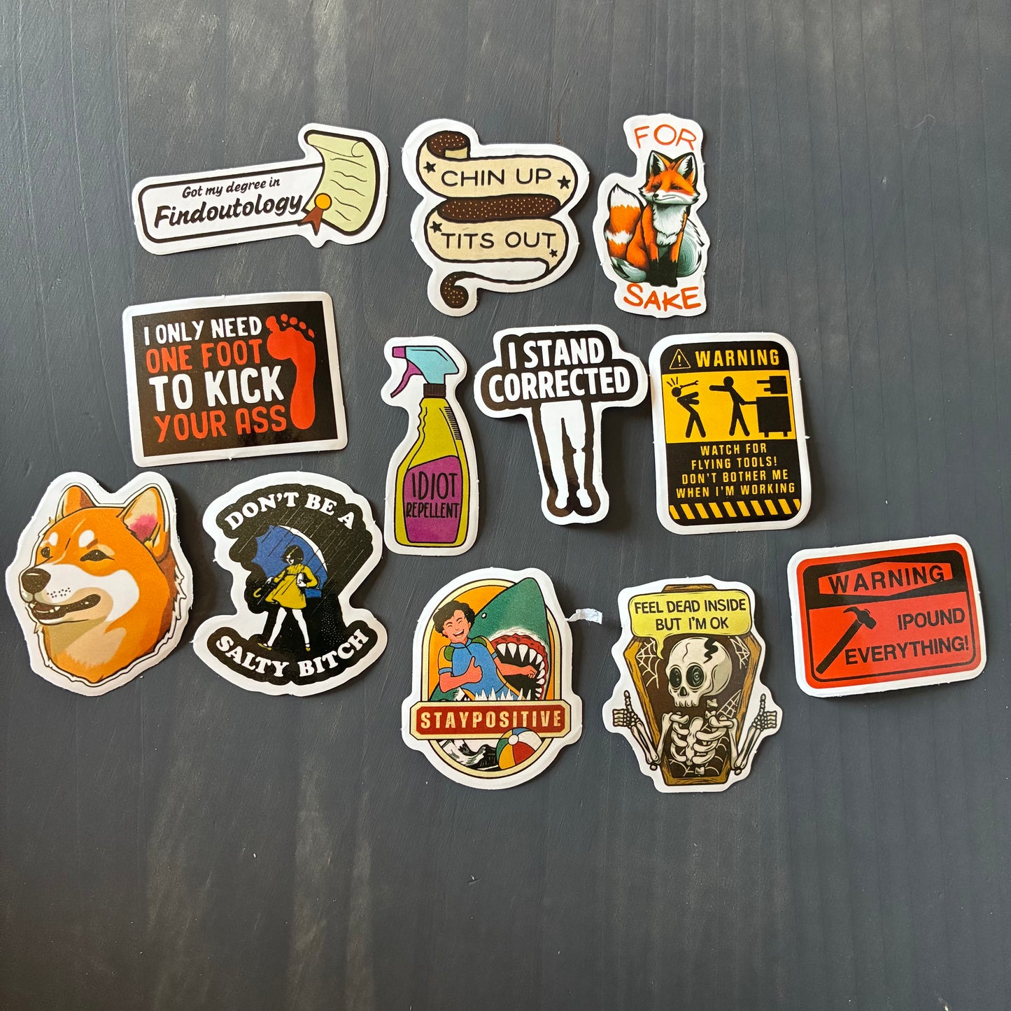 ADULT THEMED FUNNY STICKER PACKS