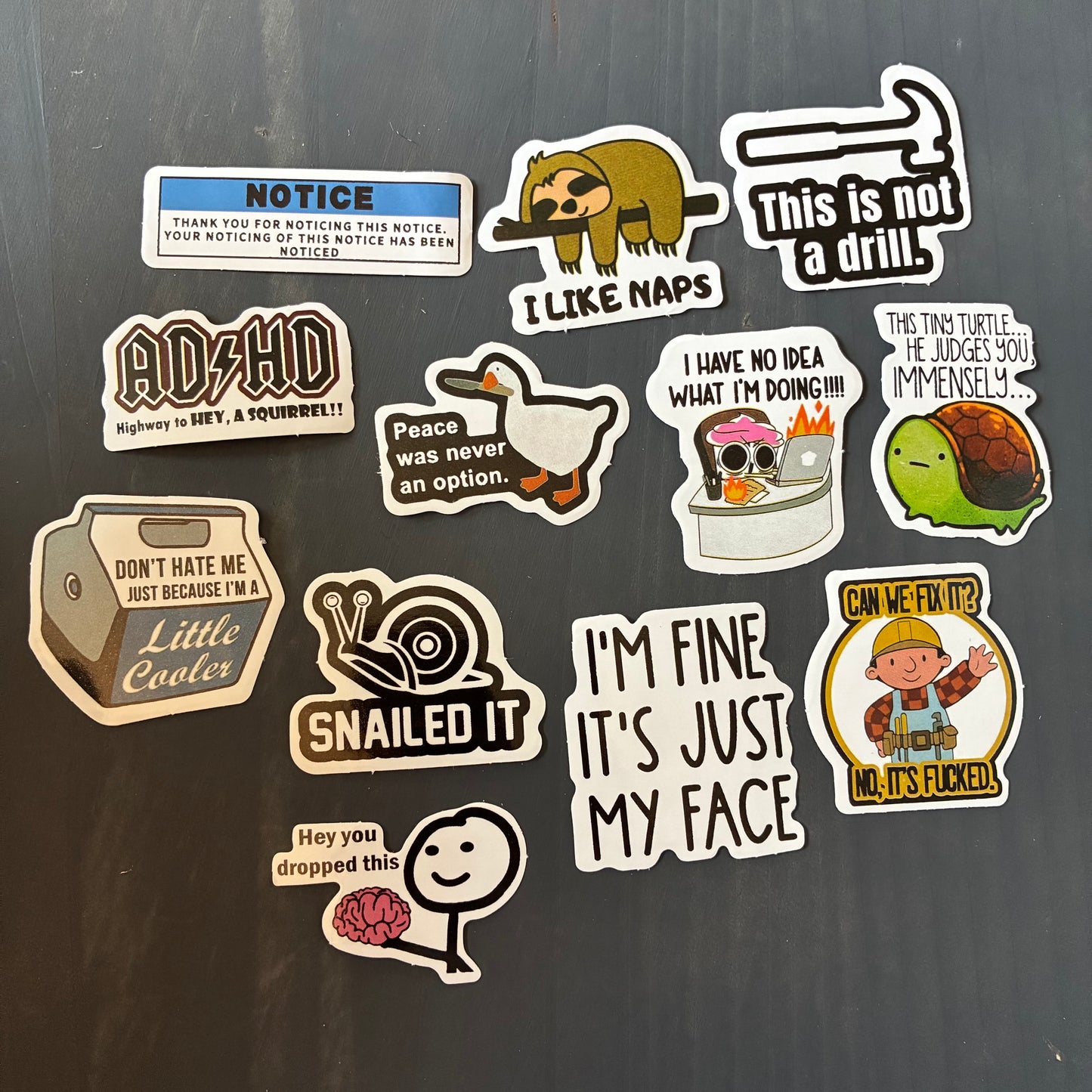 ADULT THEMED FUNNY STICKER PACKS