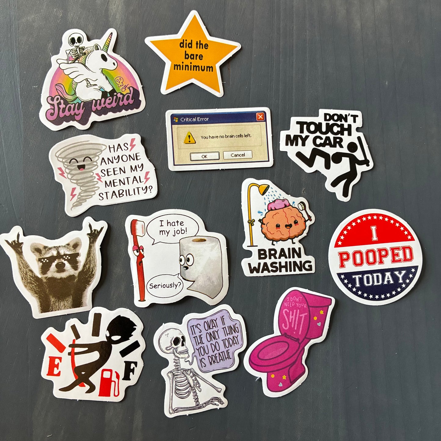ADULT THEMED FUNNY STICKER PACKS