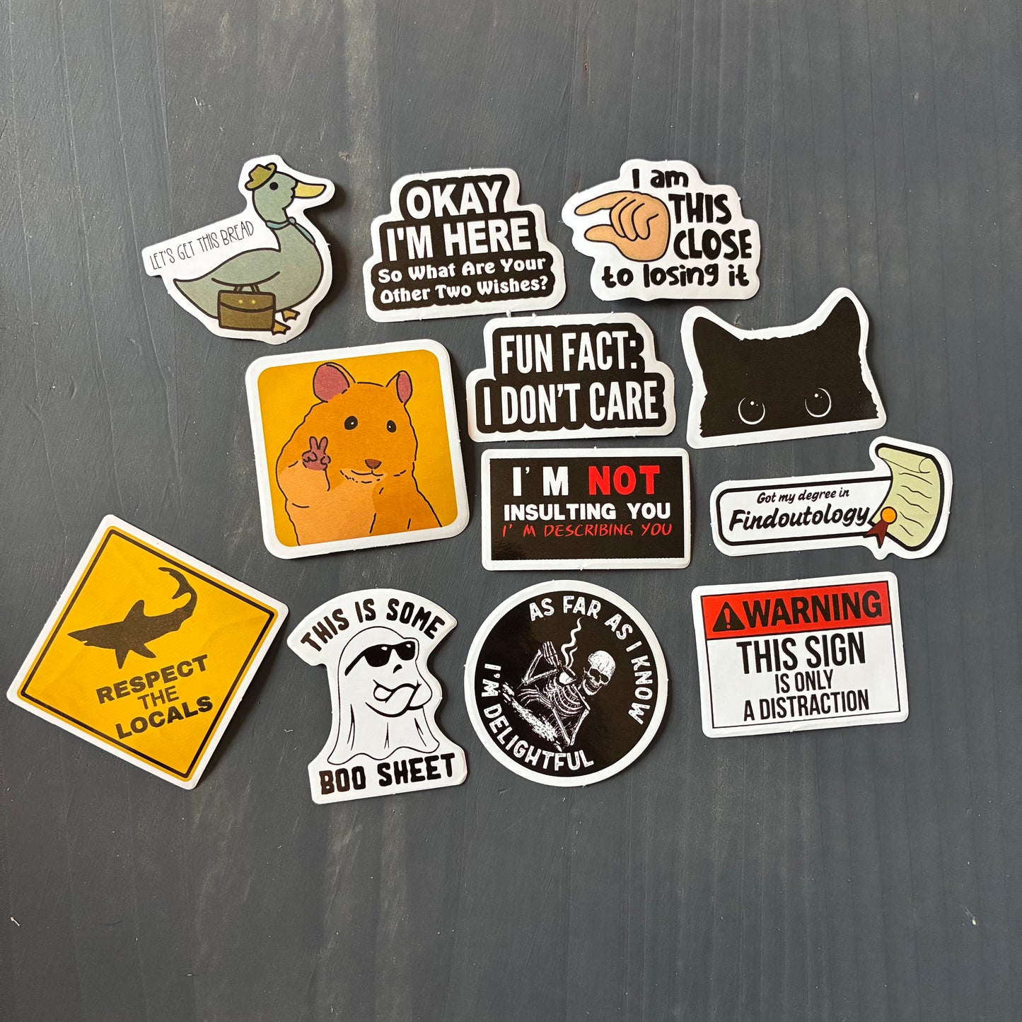 ADULT THEMED FUNNY STICKER PACKS