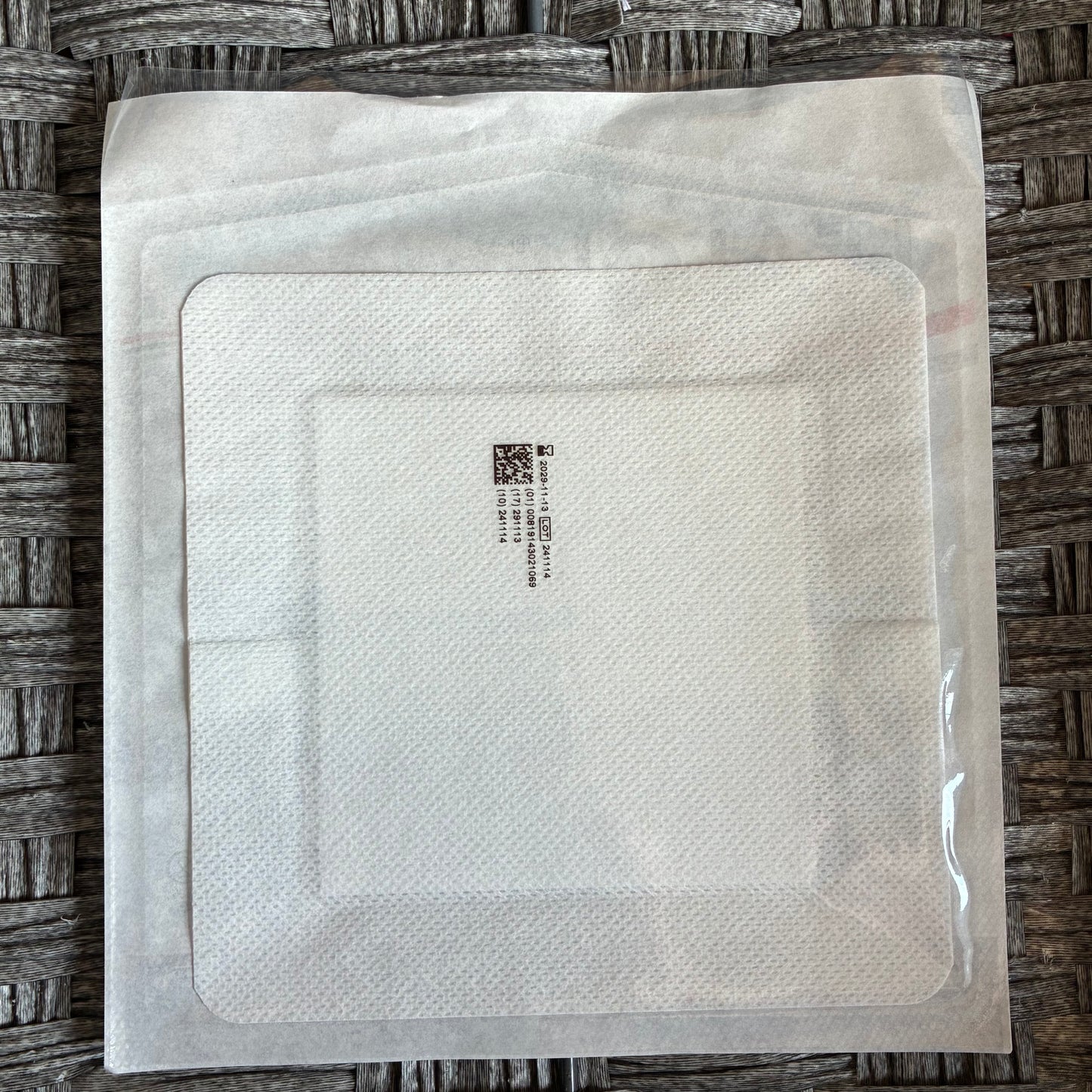 HEALQU BORDERED GAUZE DRESSING 6"X6" STERILE #9022966