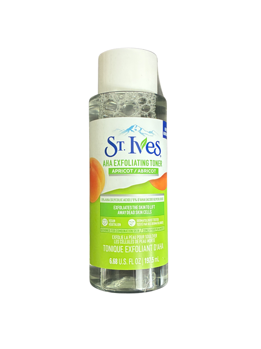 ST. IVES AHA EXFOLIATING FACE TONER APRICOT 6.68OZ