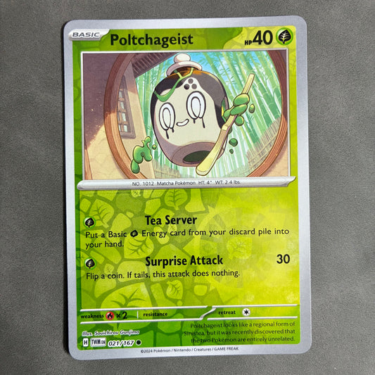 POKEMON TCG POLTCHAGEIST 021/167 HOLO 2024