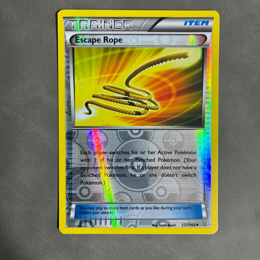 POKEMON TCG ESCAPE ROPE 127/160 HOLO 2015 TRAINER ITEM